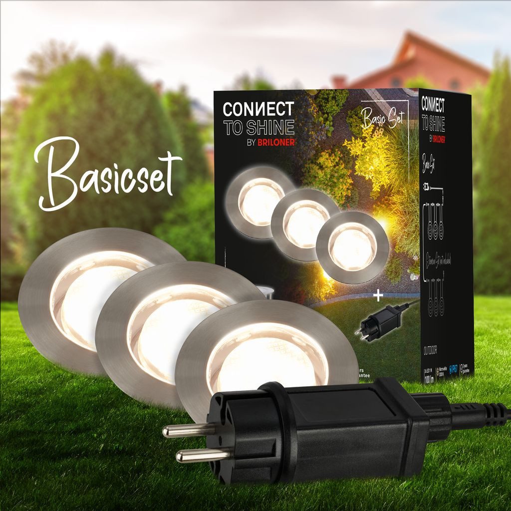 Briloner Leuchten LED Einbaustrahler 3914032, LED fest integriert, 2700K - Extra-Warmweiß