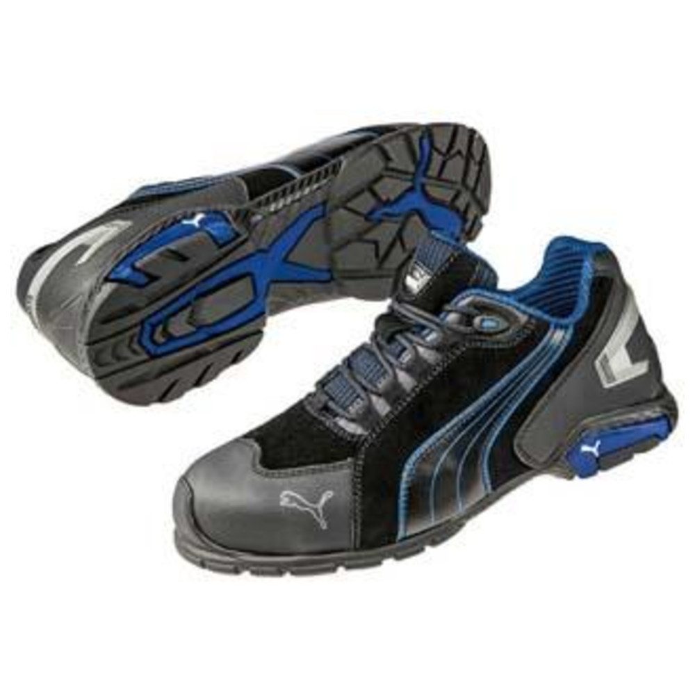 FORUM® PUMA Safety Rio Black Low Sicherheitsschuh Sicherheitsklasse S3L FO SR, evercushion® RELIEF“ Premium-Einlegesohle