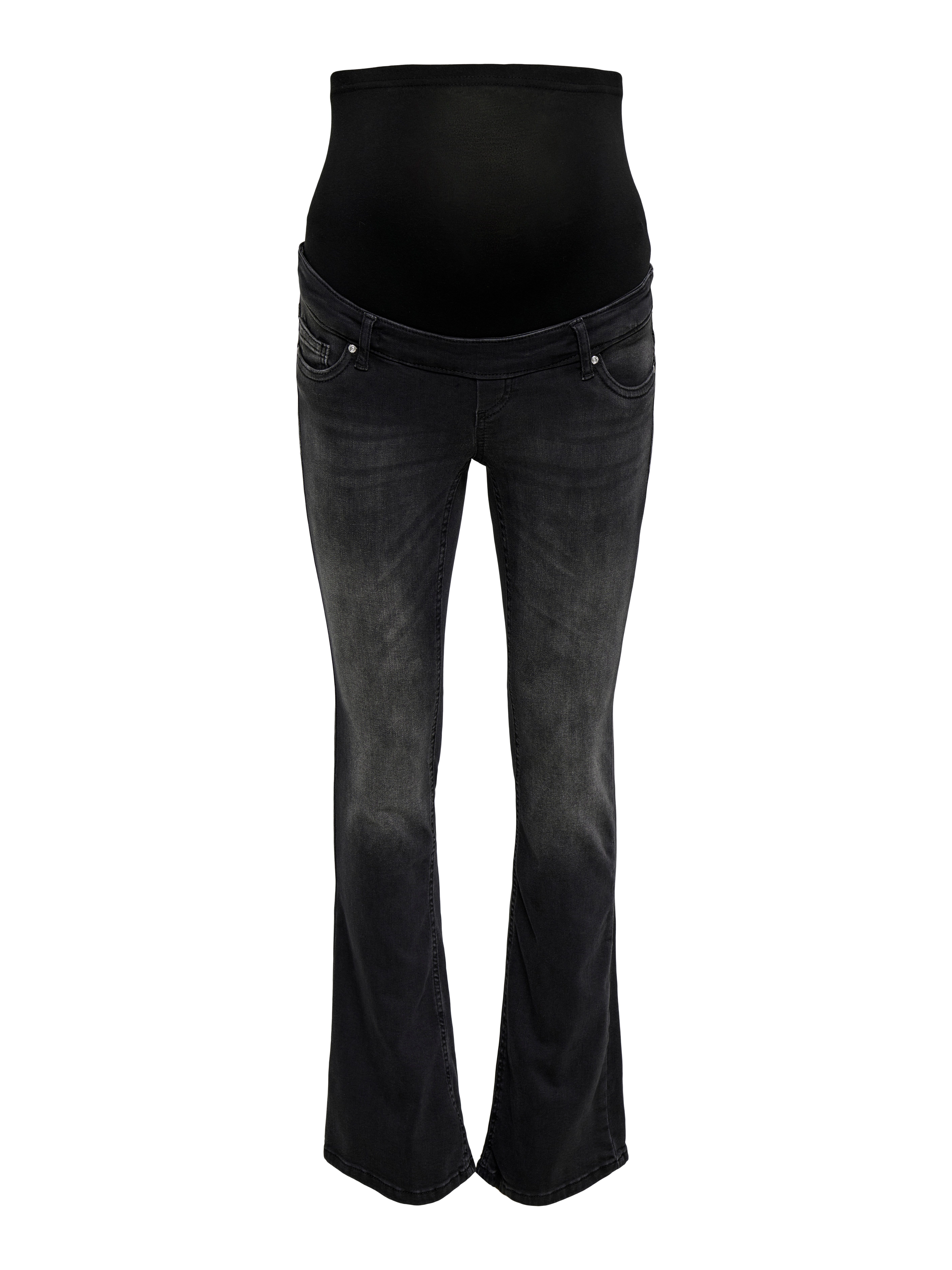 ONLY MATERNITY Bootcut-Jeans OLMBLUSH MID WAIST FLARED DNM BOX NOOS günstig online kaufen