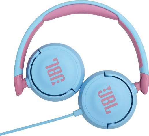 JBL Jr310 Kinder-Kopfhörer (speziell für blau/rosa Kinder)