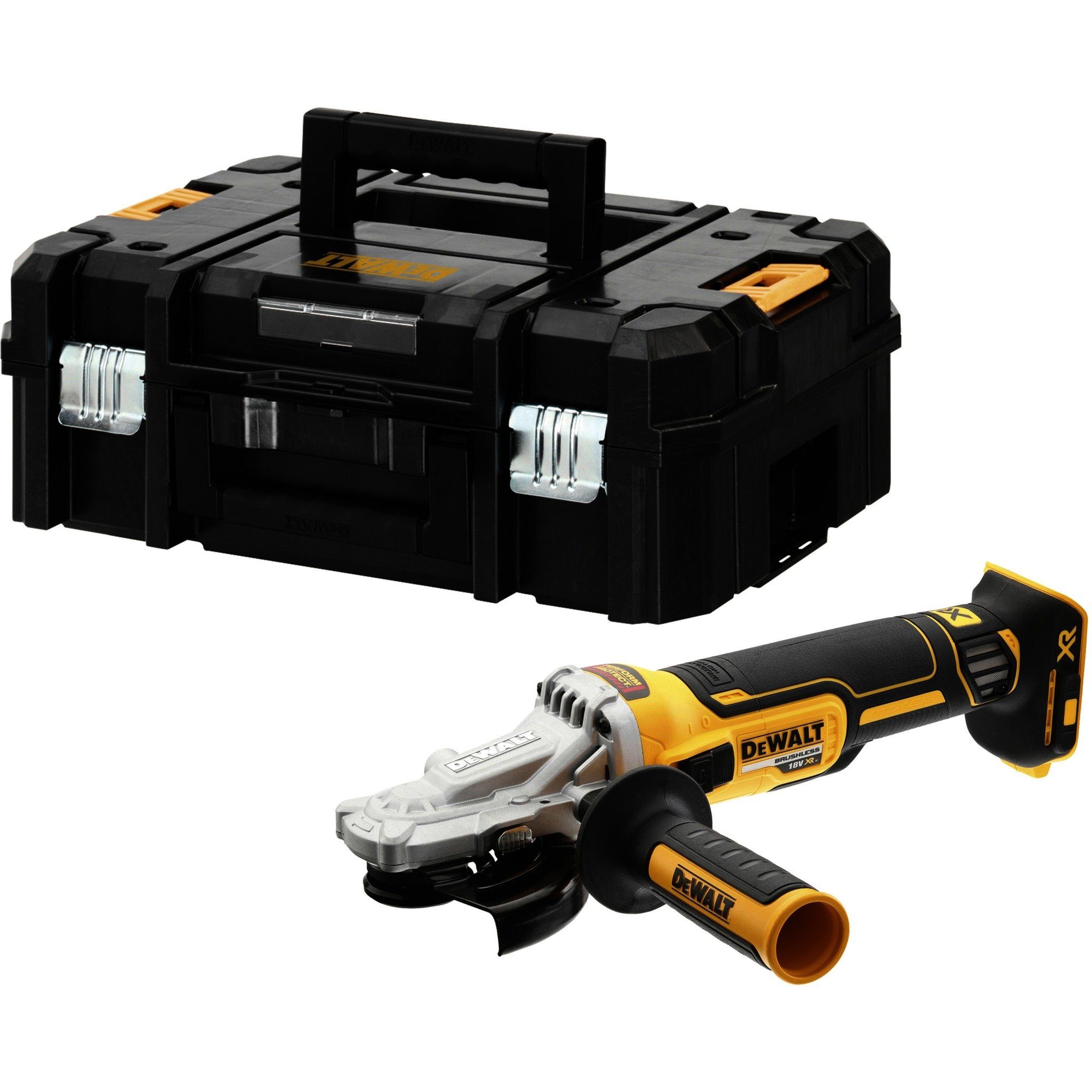 DeWalt Winkelschleifer DEWALT Akku-Flachkopf-Winkelschleifer DCG405FNT