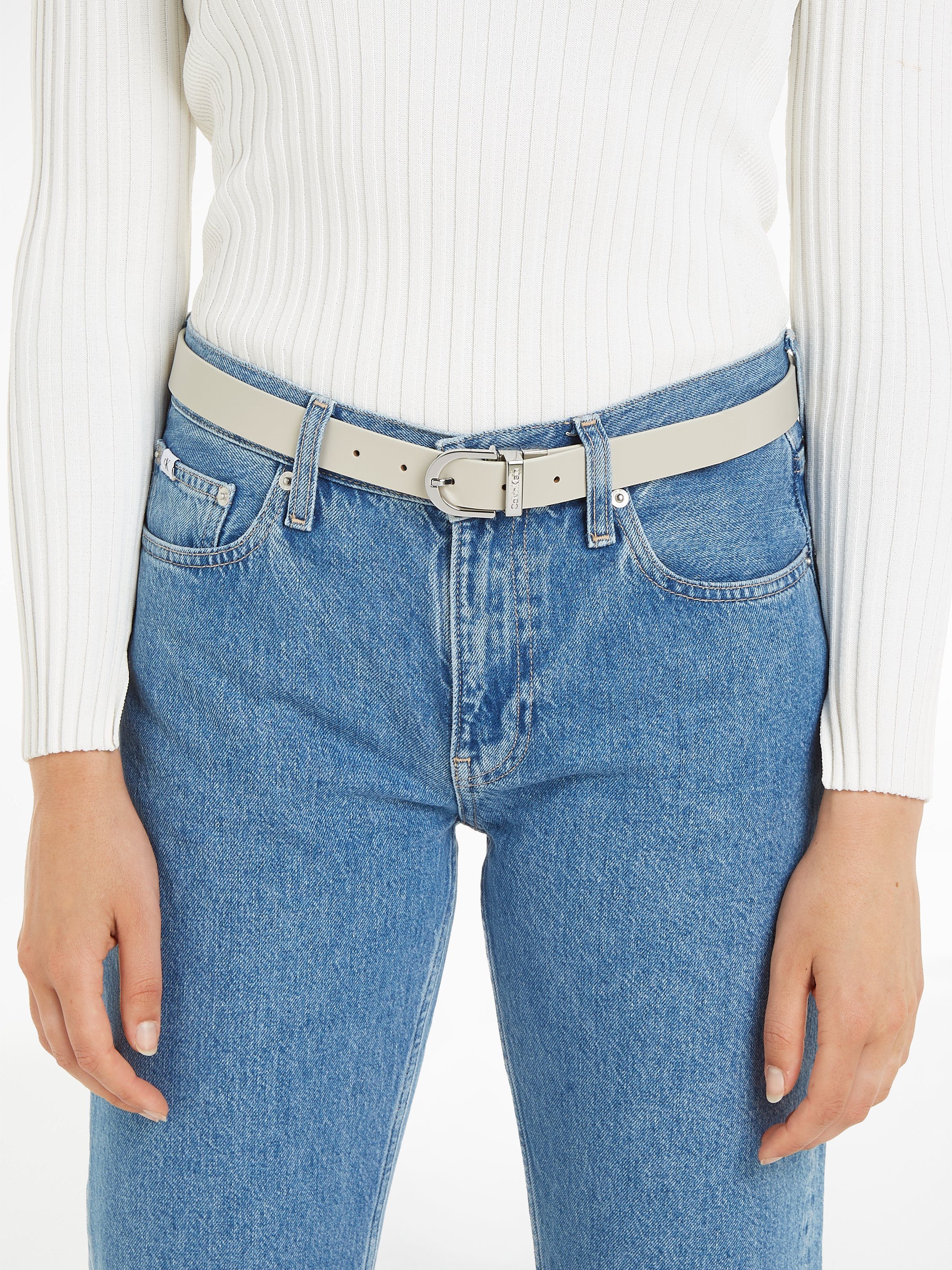 Calvin Klein Wendegürtel REVERSIBLE ROUND BUCKLE günstig online kaufen