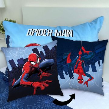 Sarcia.eu Zierkissen MARVEL Spider-Man Quadratisches Kissen, Zierkissen 35x35 cm