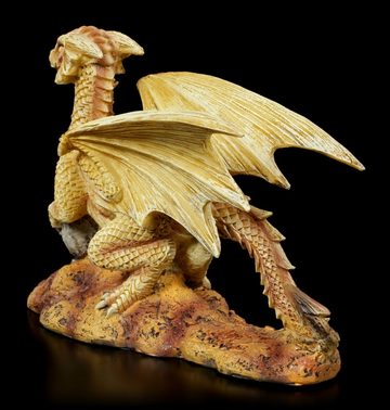 Figuren Shop GmbH Fantasy-Figur Drachen Figur - Baby Desert Dragon - Anne Stokes Fantasy Gothic Dekofigur