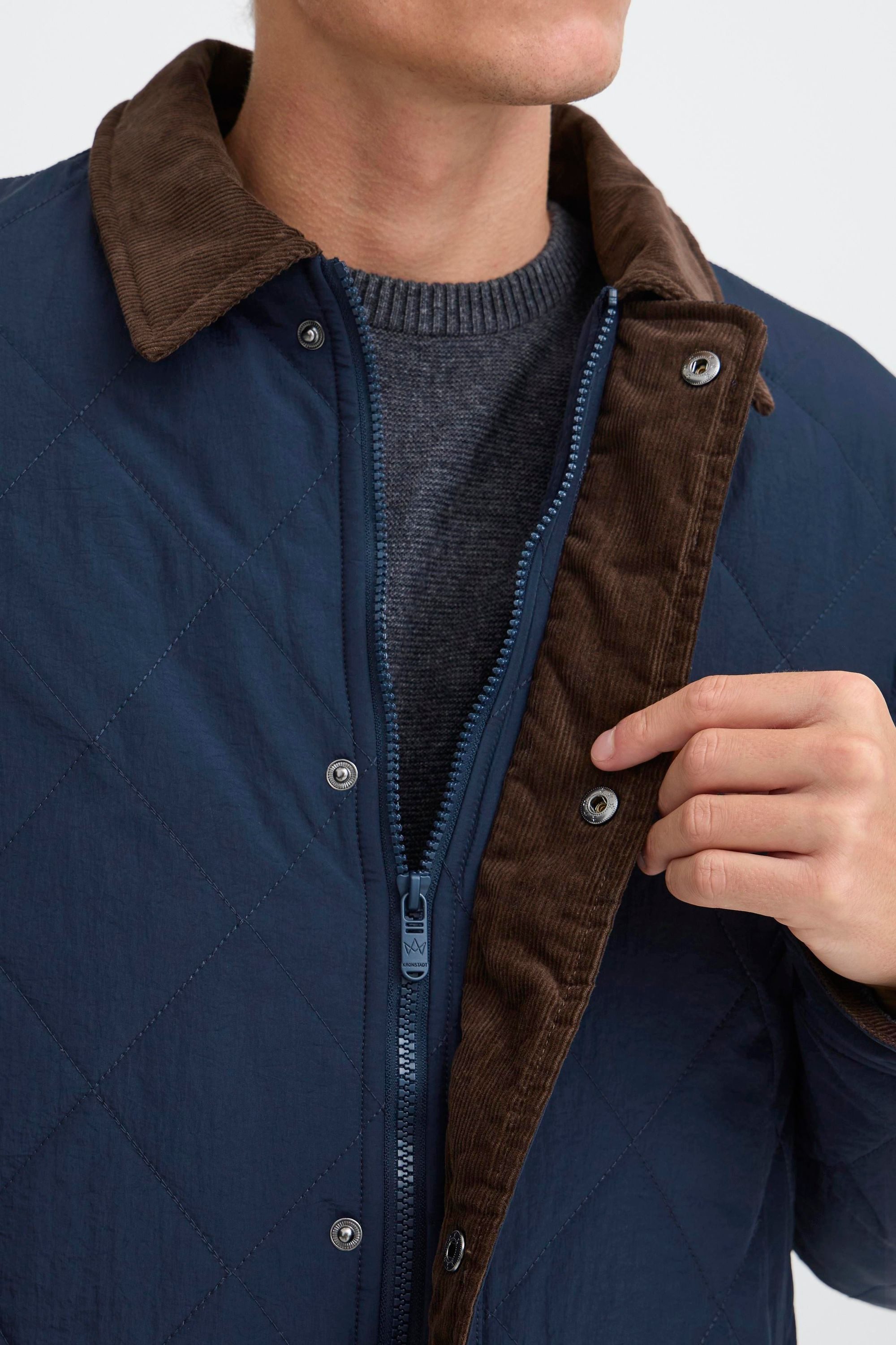 Kronstadt Steppjacke KSDyotton Stilvolle Steppjacke mit praktischen Eingrifftaschen – Bild 5 von 5