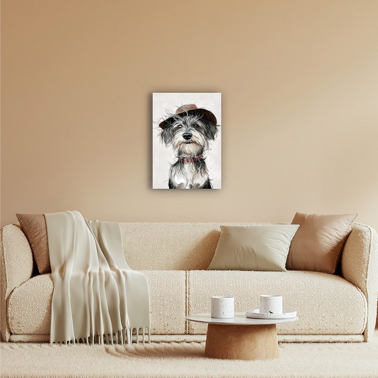 ArtUniverse Gemälde Hund "Vagabund" 50x70 cm, .