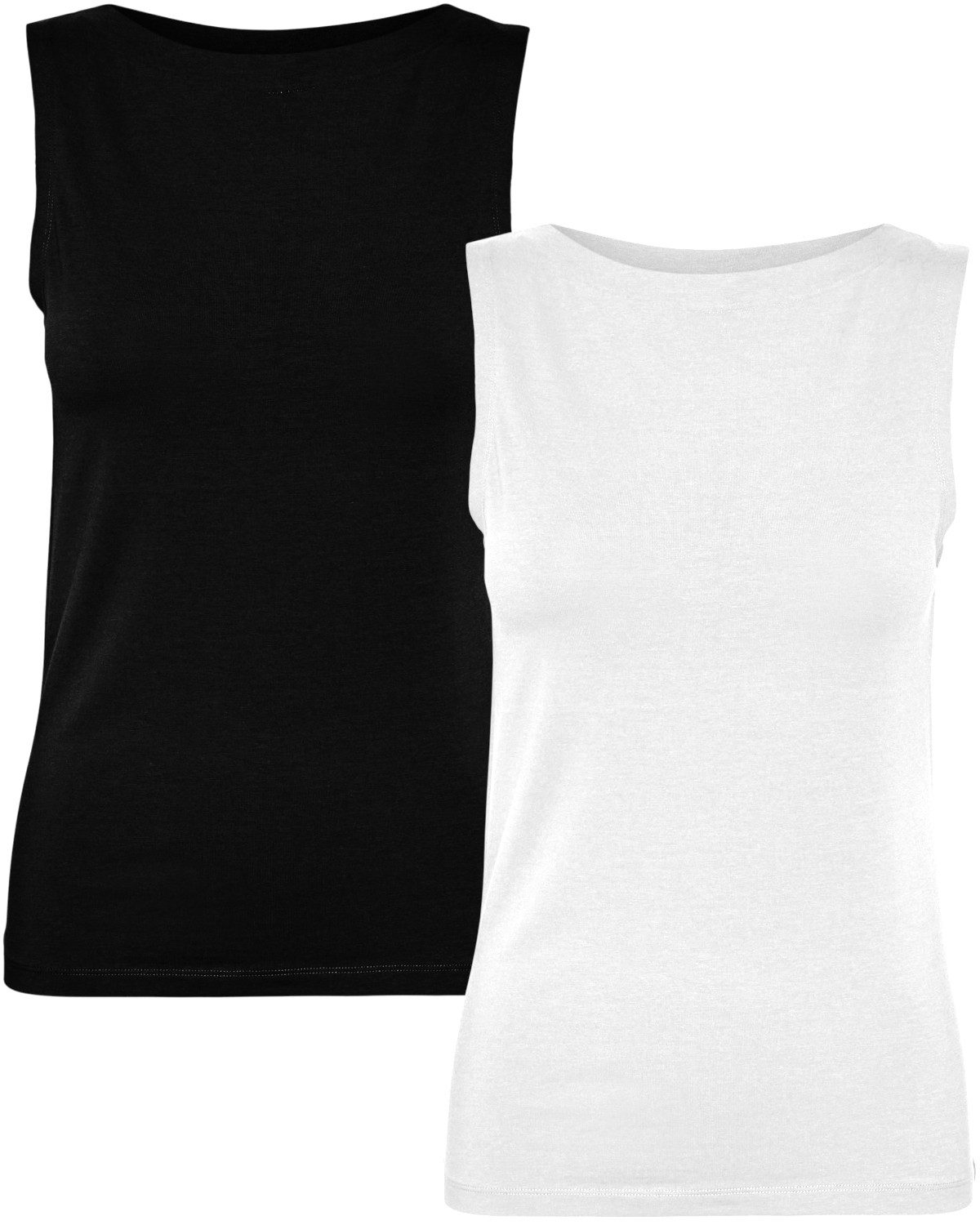 Vero Moda Tanktop Basic Top im Doppelpack günstig online kaufen