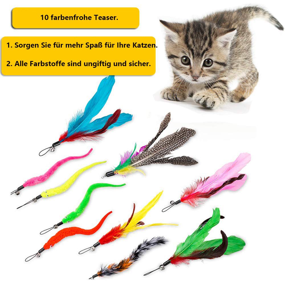CLTYQ Tier-Intelligenzspielzeug Tier-Intelligenzspielzeug Gefiederte Katzen günstig online kaufen