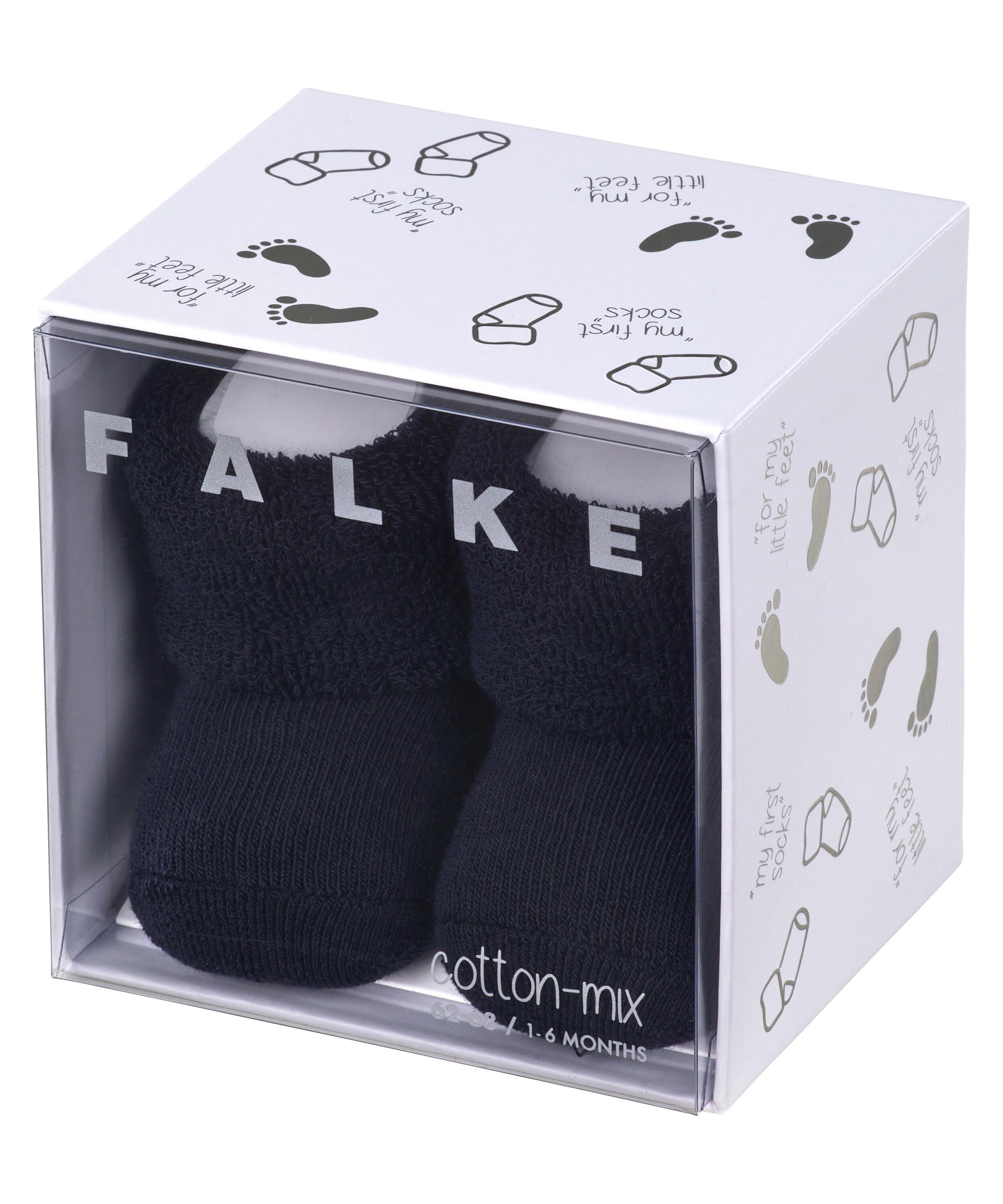 Erstling (1-Paar) (6170) FALKE Socken darkmarine