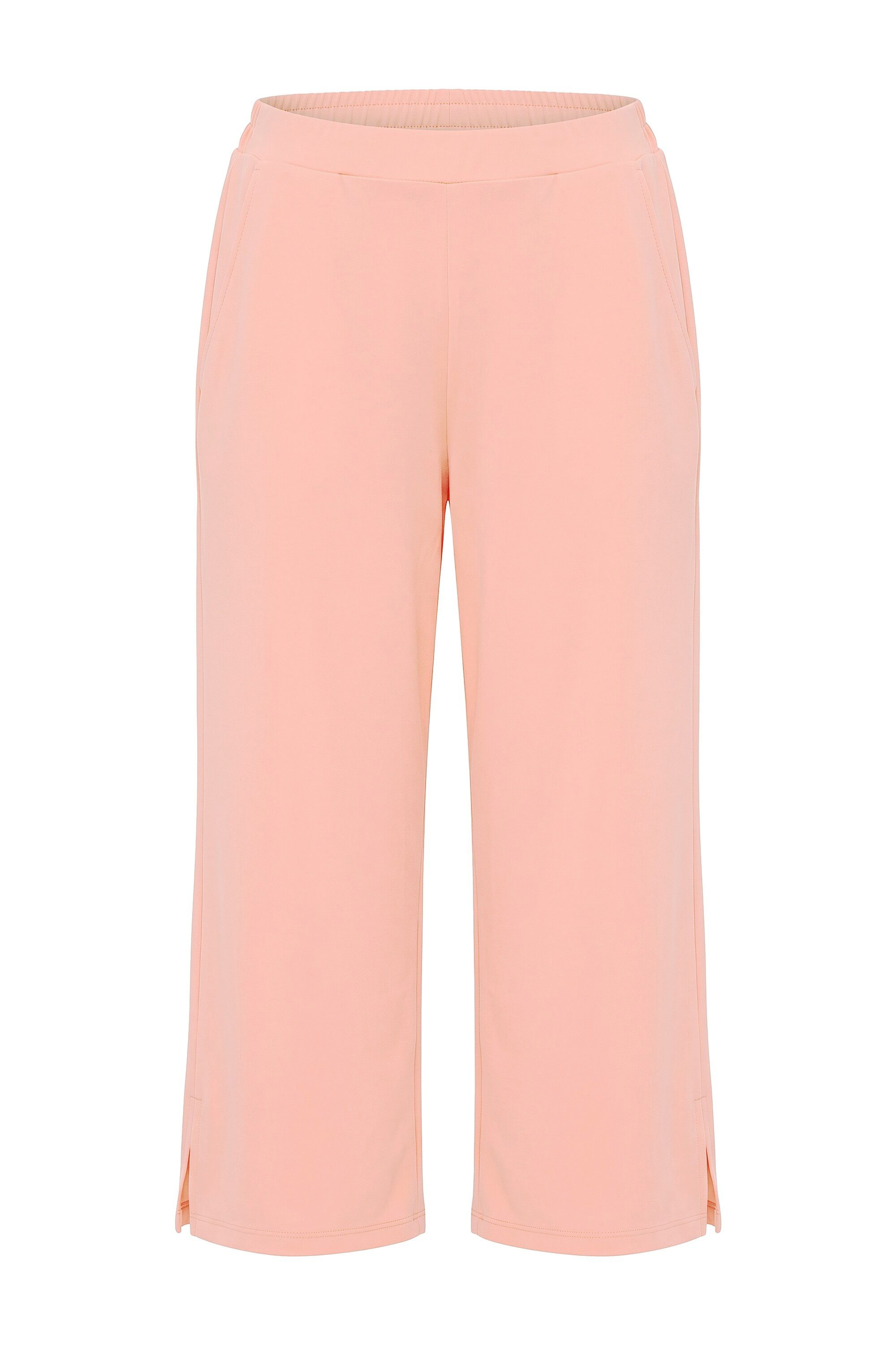 Angel of Style Culotte Culotte gerades Bein Elastikbund Seitenschlitze