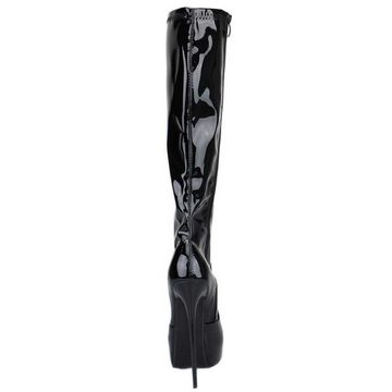 Erogance Erogance Stretchlack High Heel Stiefel E2000 Größe 41 High-Heel-Stiefel vegan