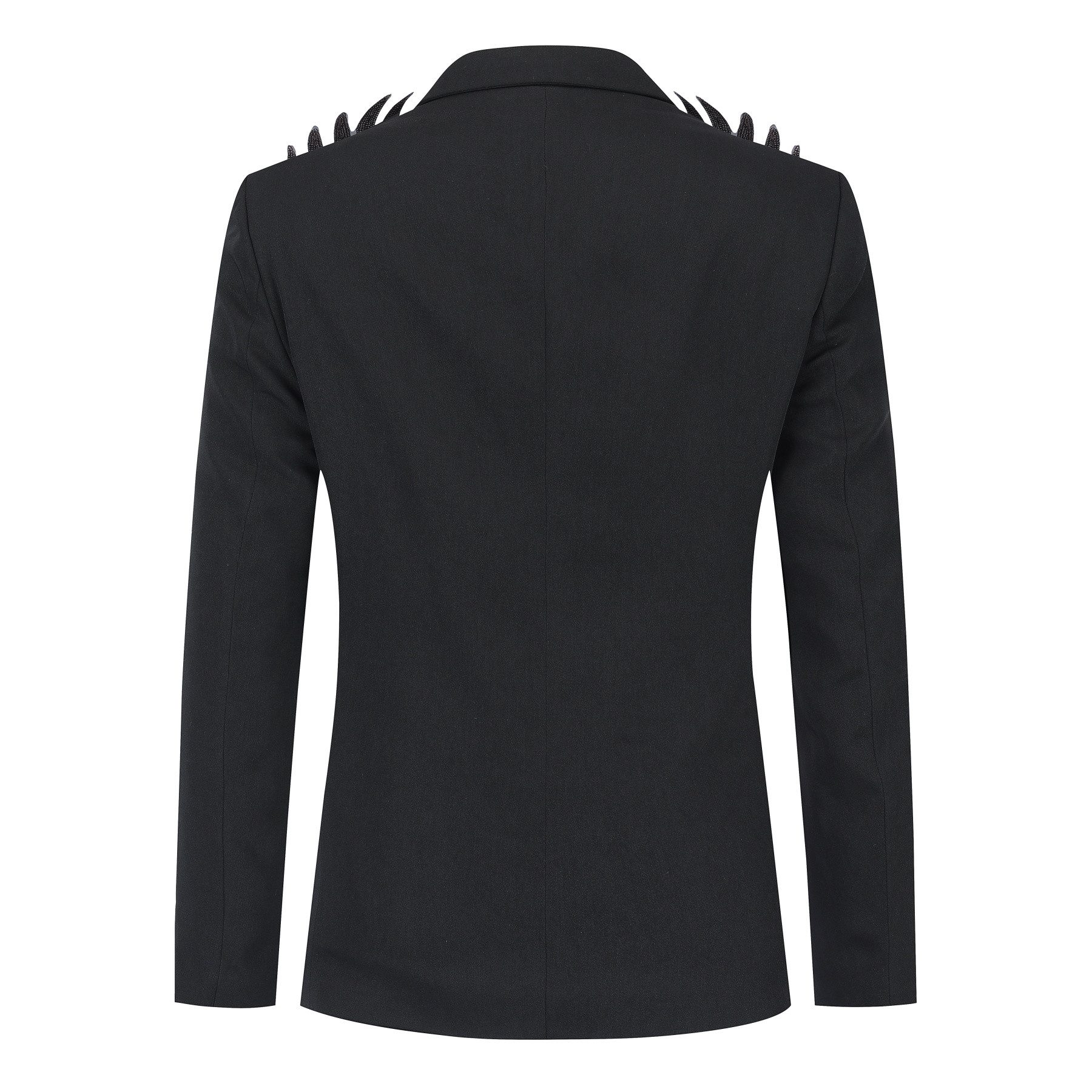 Allthemen Sakko Herren Sakko mit Pailletten Smokingjacke Glitzer Bunt Blaze günstig online kaufen