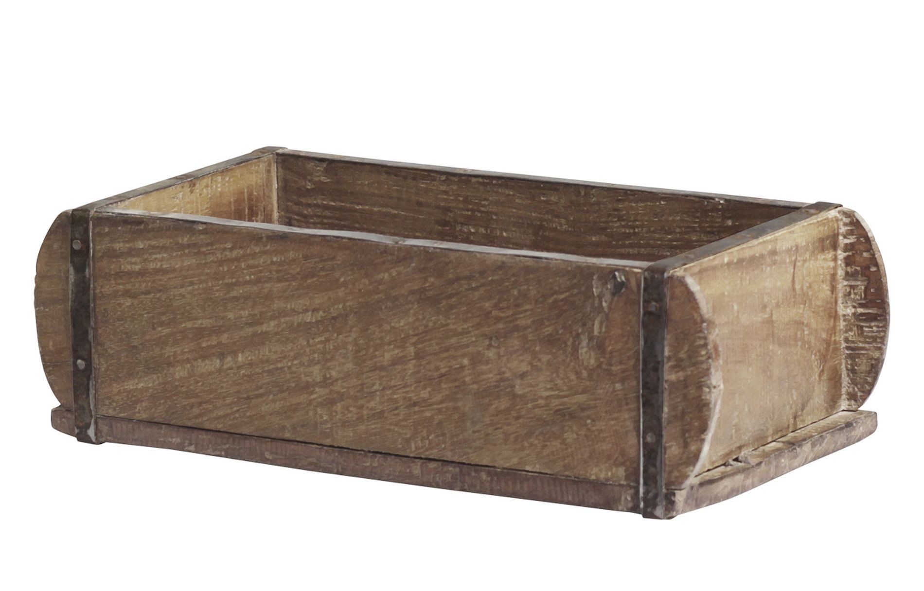 Holzkiste Ziegelform alte Backsteinform Holz Kiste Unika Einfach Chic Antique