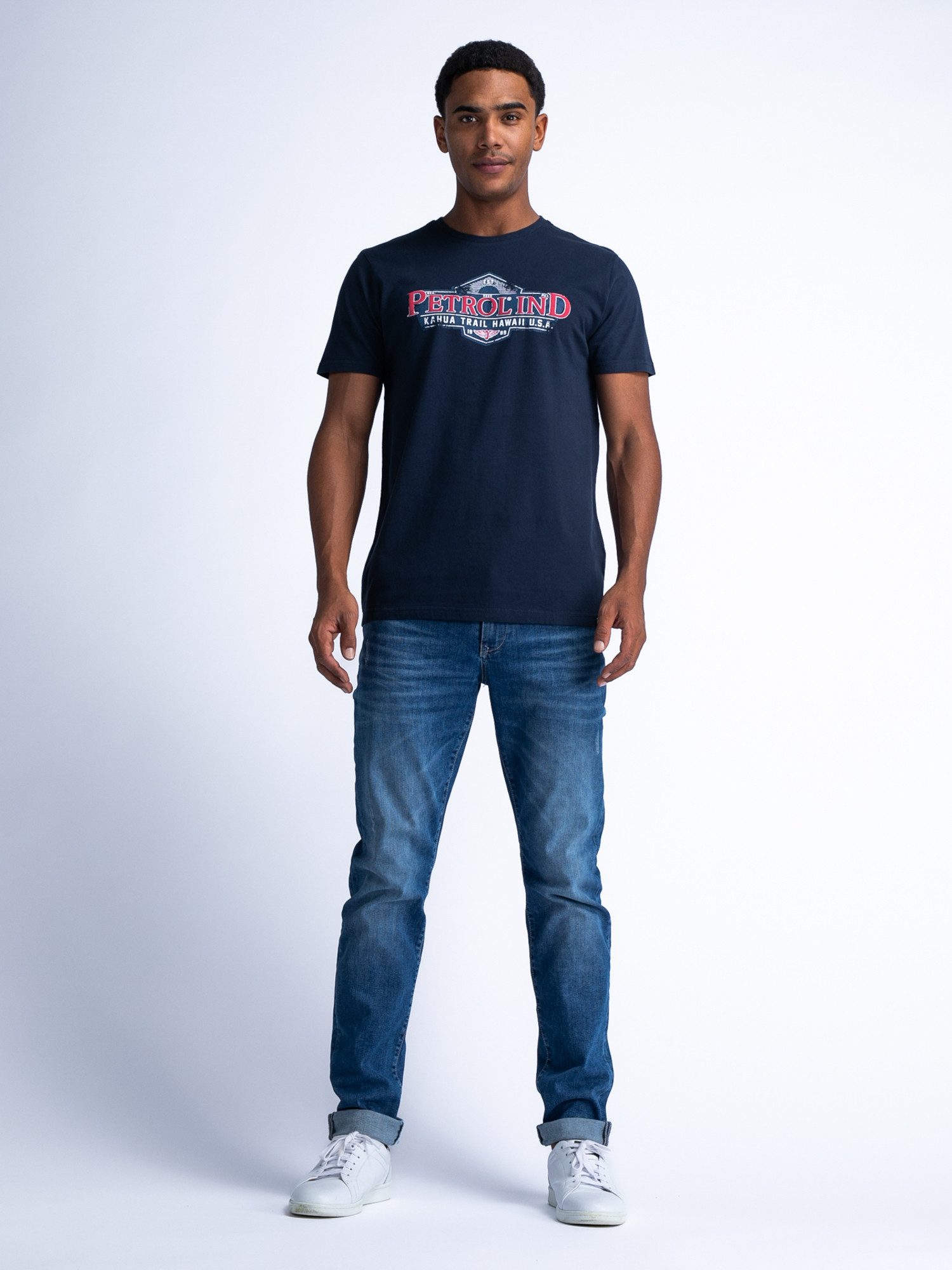 Petrol Industries T-Shirt T-Shirt mit Aufdruck Mariner