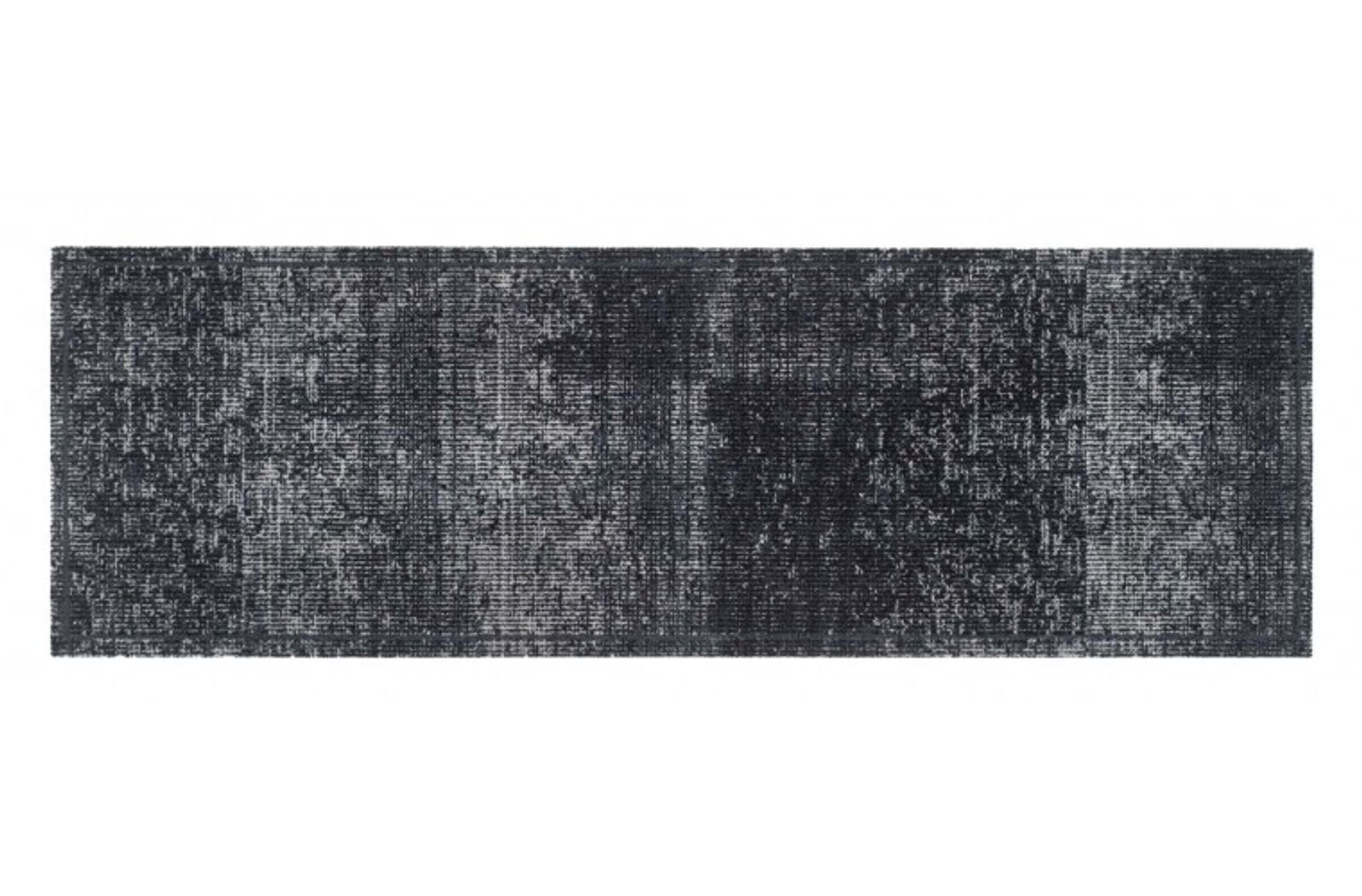 Läufer MD Entree Cook&Wash Eingangsmatte - Teppichmatte - Küchenteppich, MD Entree, rechteckig, Höhe: 5 mm, bei 30° waschbar, anti-rutsch, 50 x 150 cm, Velvet, schwarz