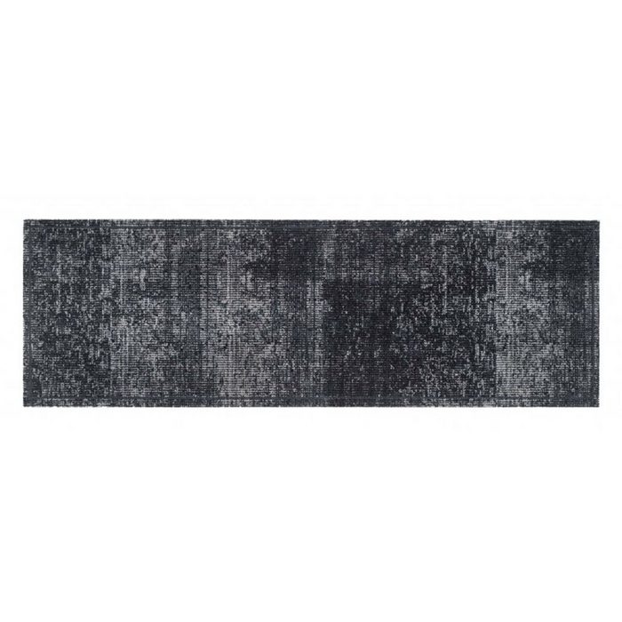 Läufer MD Entree Cook&Wash Eingangsmatte - Teppichmatte - Küchenteppich MD Entree rechteckig Höhe: 5 mm bei 30° waschbar anti-rutsch 50 x 150 cm Velvet schwarz