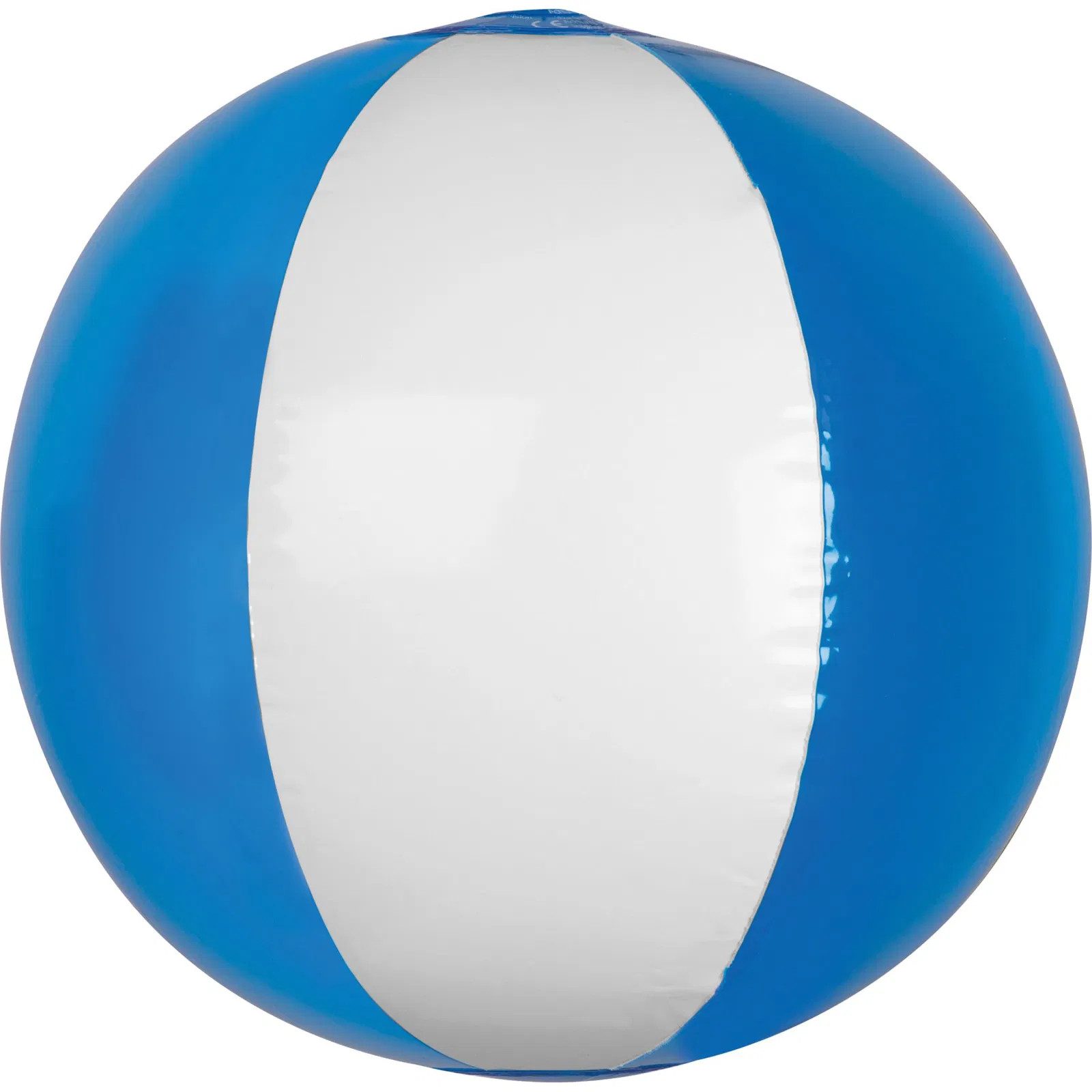 Easy Gifts Wasserball Strandball / Wasserball / Farbe: weiß-transparent blau