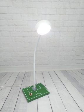 niermann LED Tischleuchte Fußballfeld, ohne Leuchtmittel, Tisch-Leseleuchte Fußballfeld
