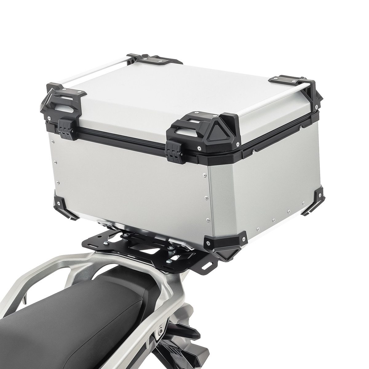 Bagtecs Topcase Set Alu Topcase + Gepäckbrücke für Honda Transalp XL 750 23-25 XB65 si