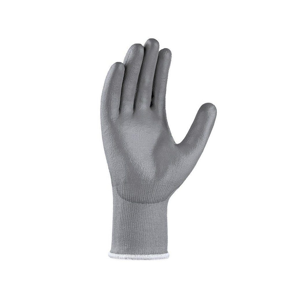 teXXor Arbeitshandschuh-Set Schnittschutz Strickhandschuhe Cut D PU Beschichtung