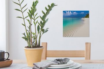 OneMillionCanvasses® Leinwandbild Meer - Strand - Sommer, (1 St), Leinwand Bilder für Wohnzimmer Schlafzimmer