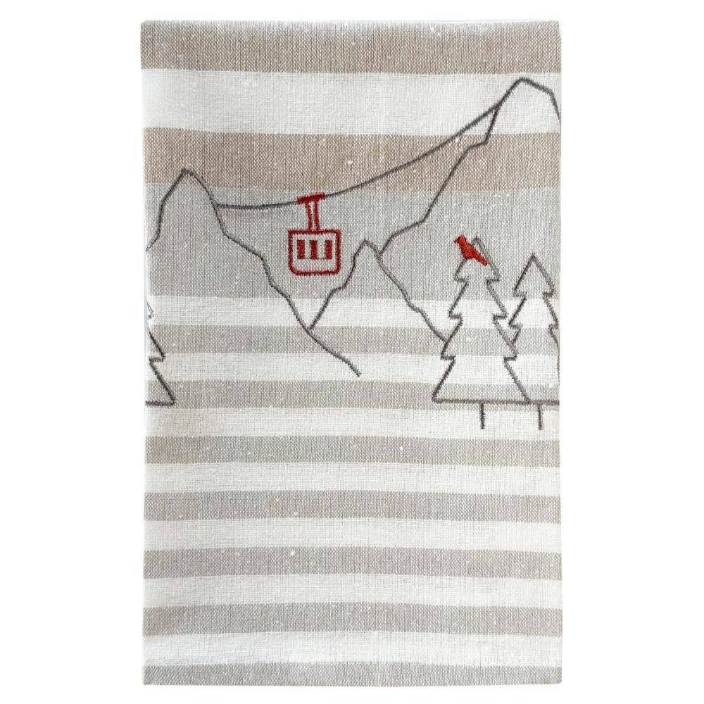 Grubenhelden Geschirrtuch von Grubentuch aus der Landlust Kollektion - Berglandschaft