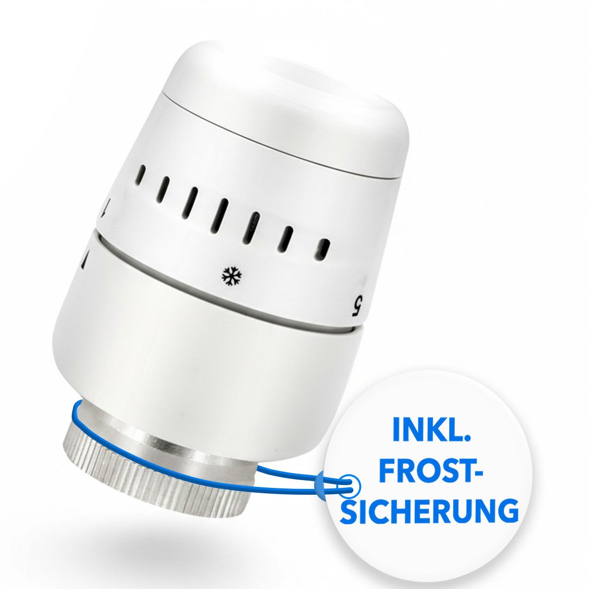 Belrad Heizkörper Thermostat BLR213, M30 x 1,5 mit 6–28 °C Sollwertbereich, günstig online kaufen