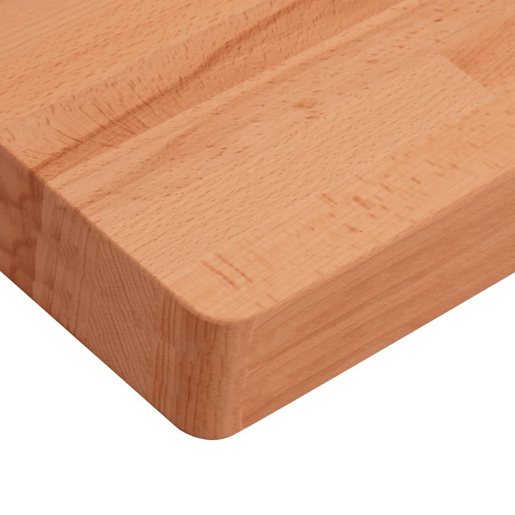 40x40x4 cm Tischplatte Buche Massivholz Quadratisch furnicato