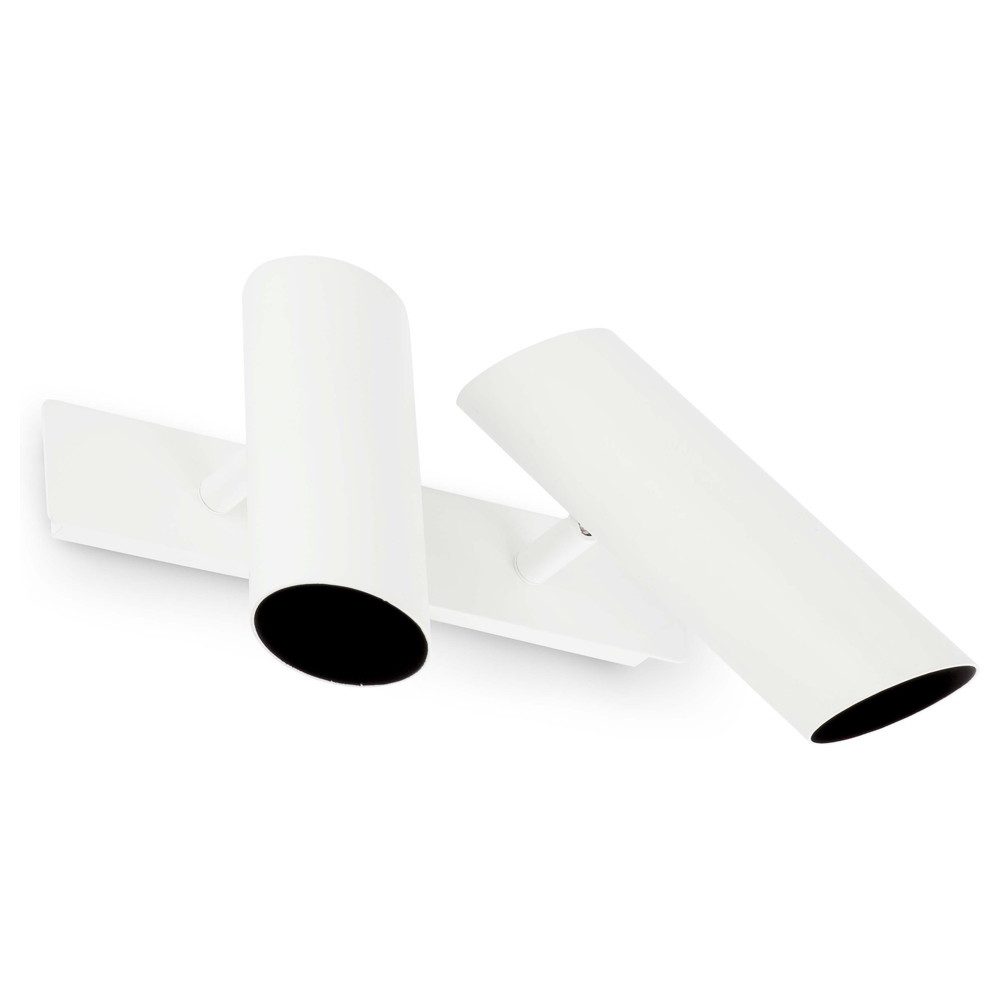 Faro Deckenstrahler Geradliniger FARO Wandspot Link 2-flammig Weiß