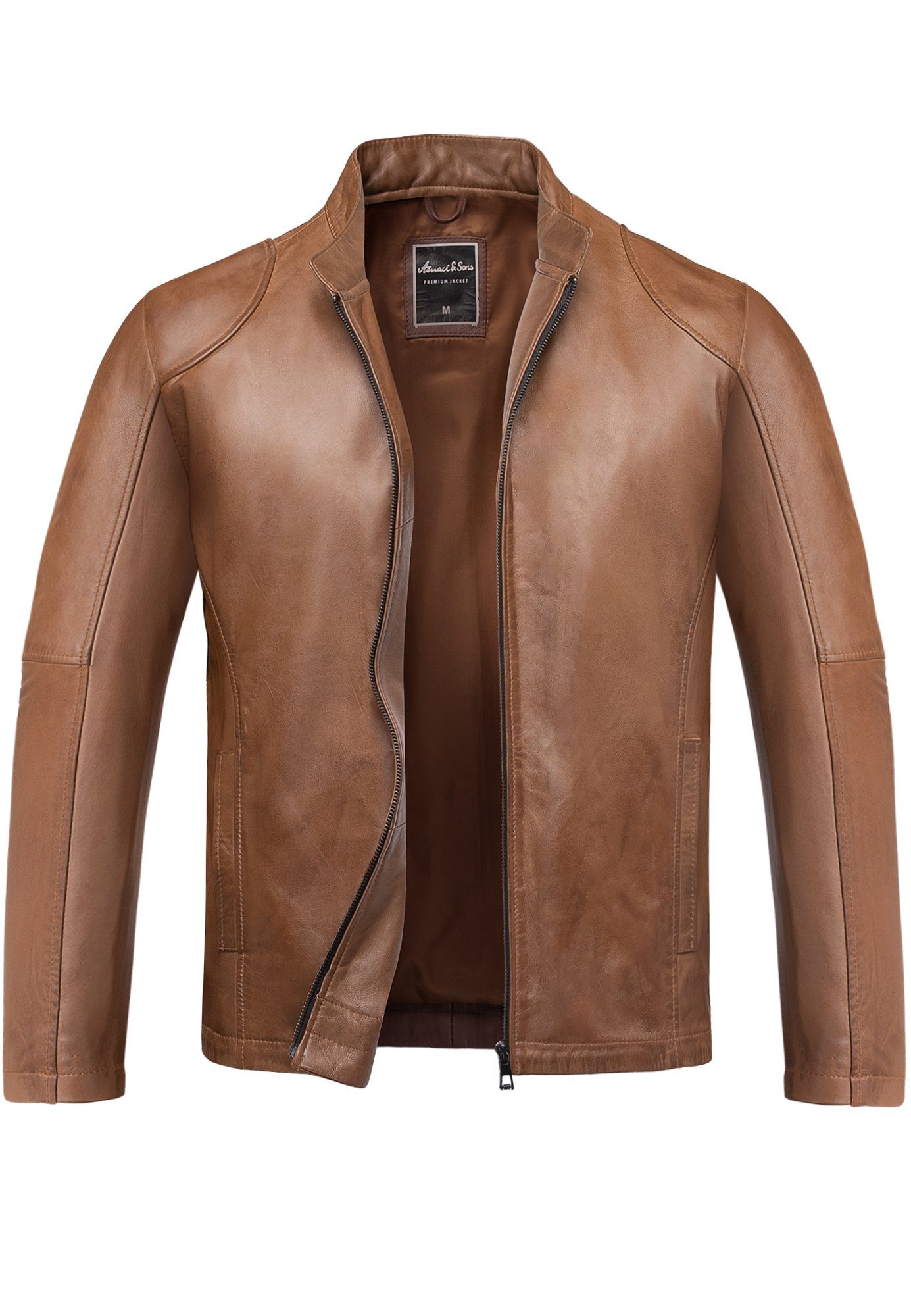 Amaci&Sons Lederjacke OKEMOS Lederjacke Echtleder Herren günstig online kaufen