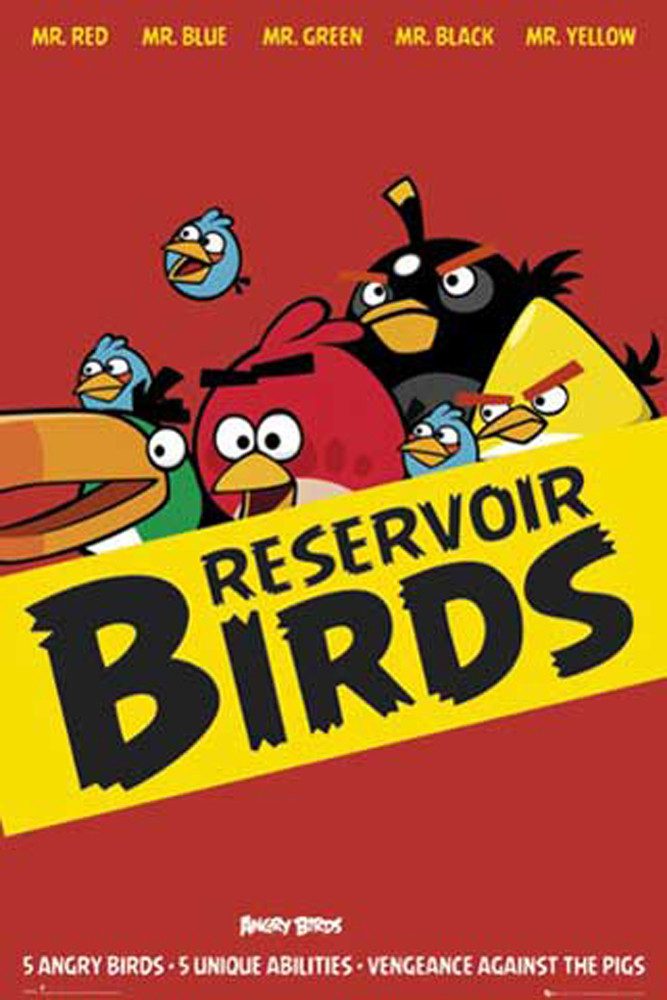 Poster Angry Birds - Poster - Resevoir Birds