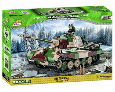 COBI Spiel, »2540 PZKPFW Panzerkampfwagen WWII VI Ausführung«, Bausatz 1000 Teile