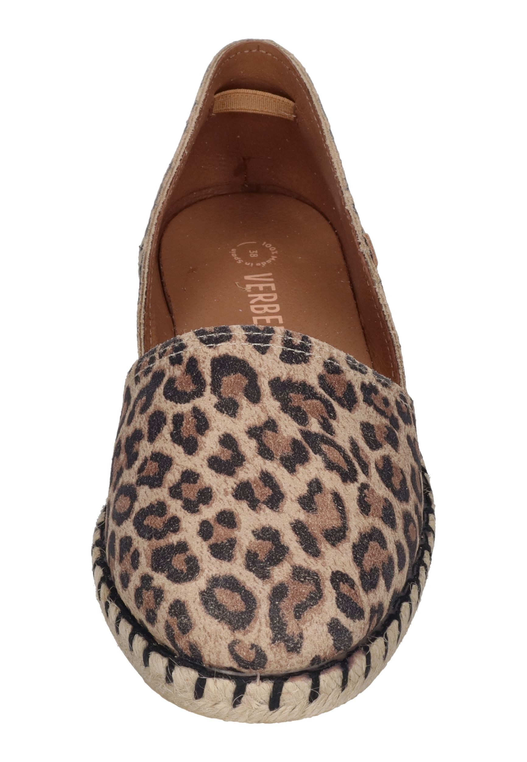 VERBENAS CARMEN Espadrille Leo Camel