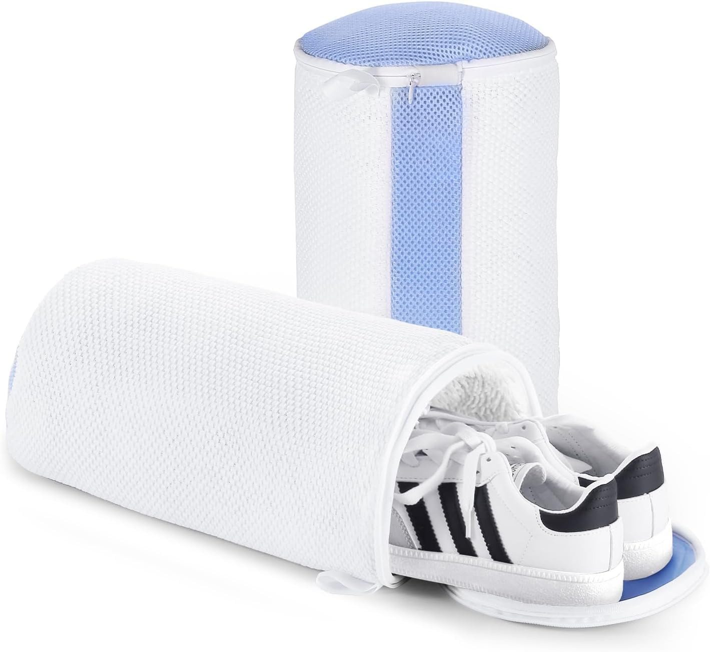 Elegear Wäschenetz Schuhwaschbeutel Waschmaschine, Schuhe Waschbeutel Rundum-Reinigung,(1-St), Wäschesack für Schuhe, Verstecktem Reißverschluss Wiederverwendbarer