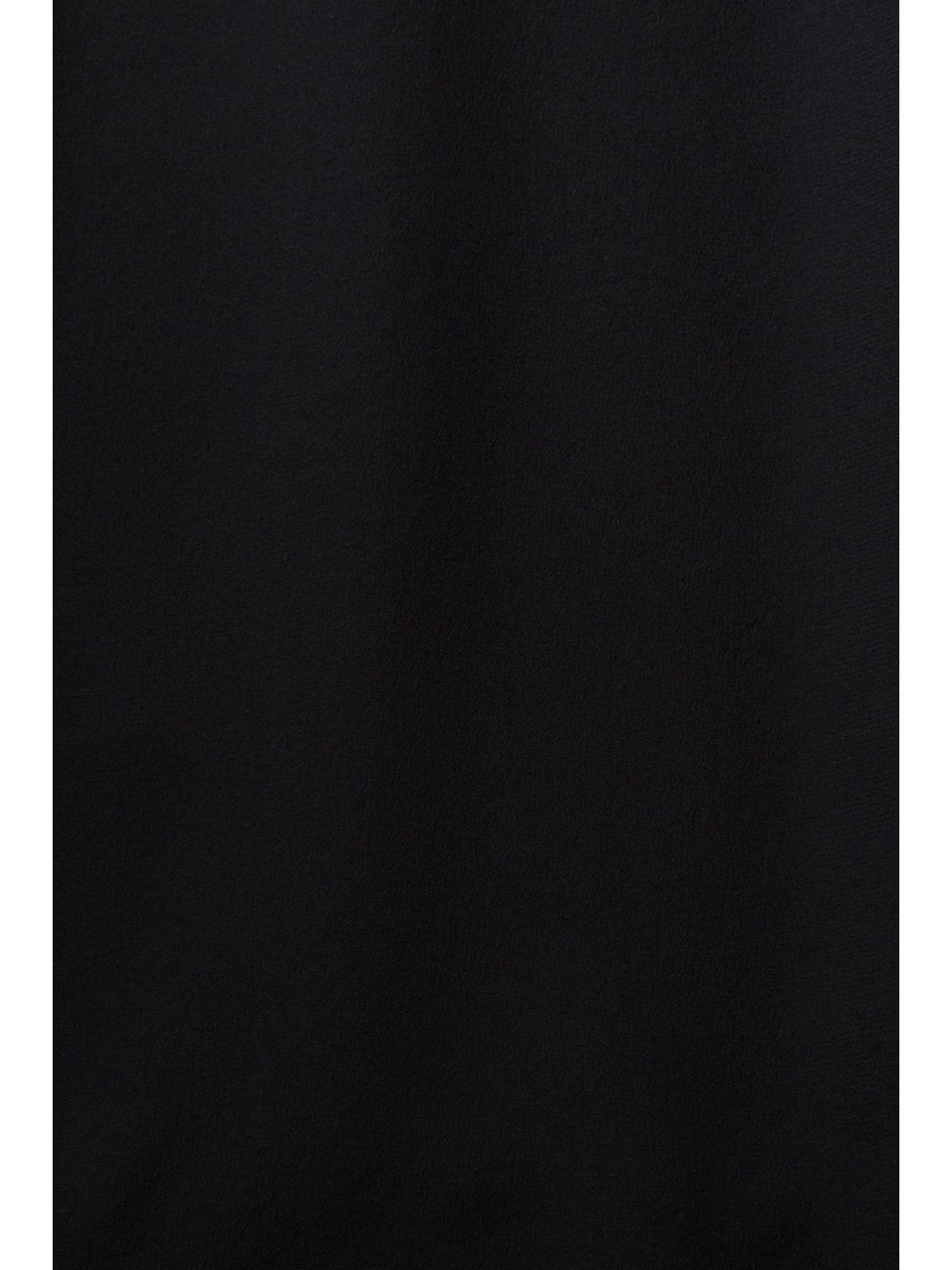 Esprit Collection Blusentop Seidentop mit Spitzendetails BLACK
