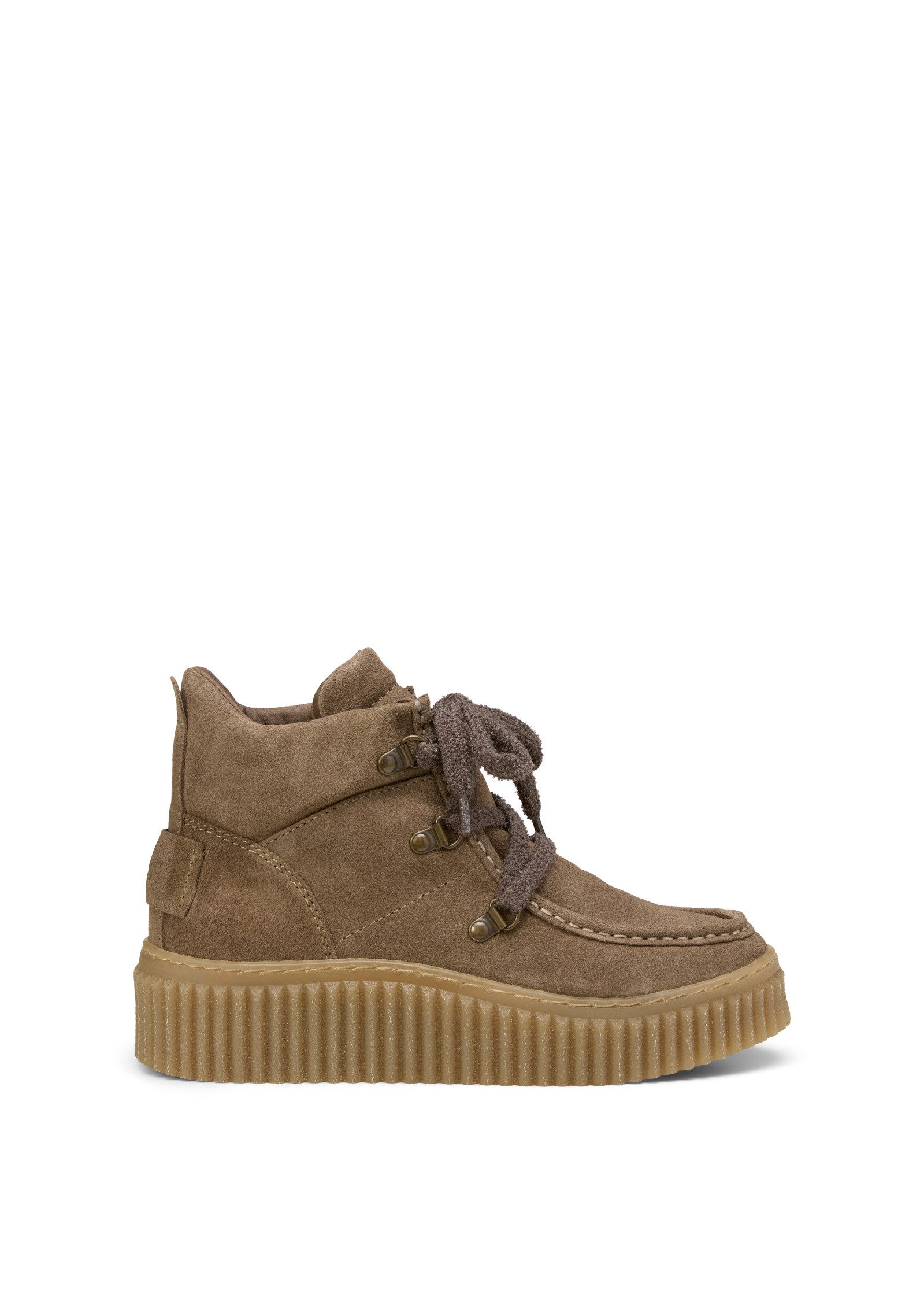 Marc O'Polo mit markanter Rillen-Plateausohle Stiefelette