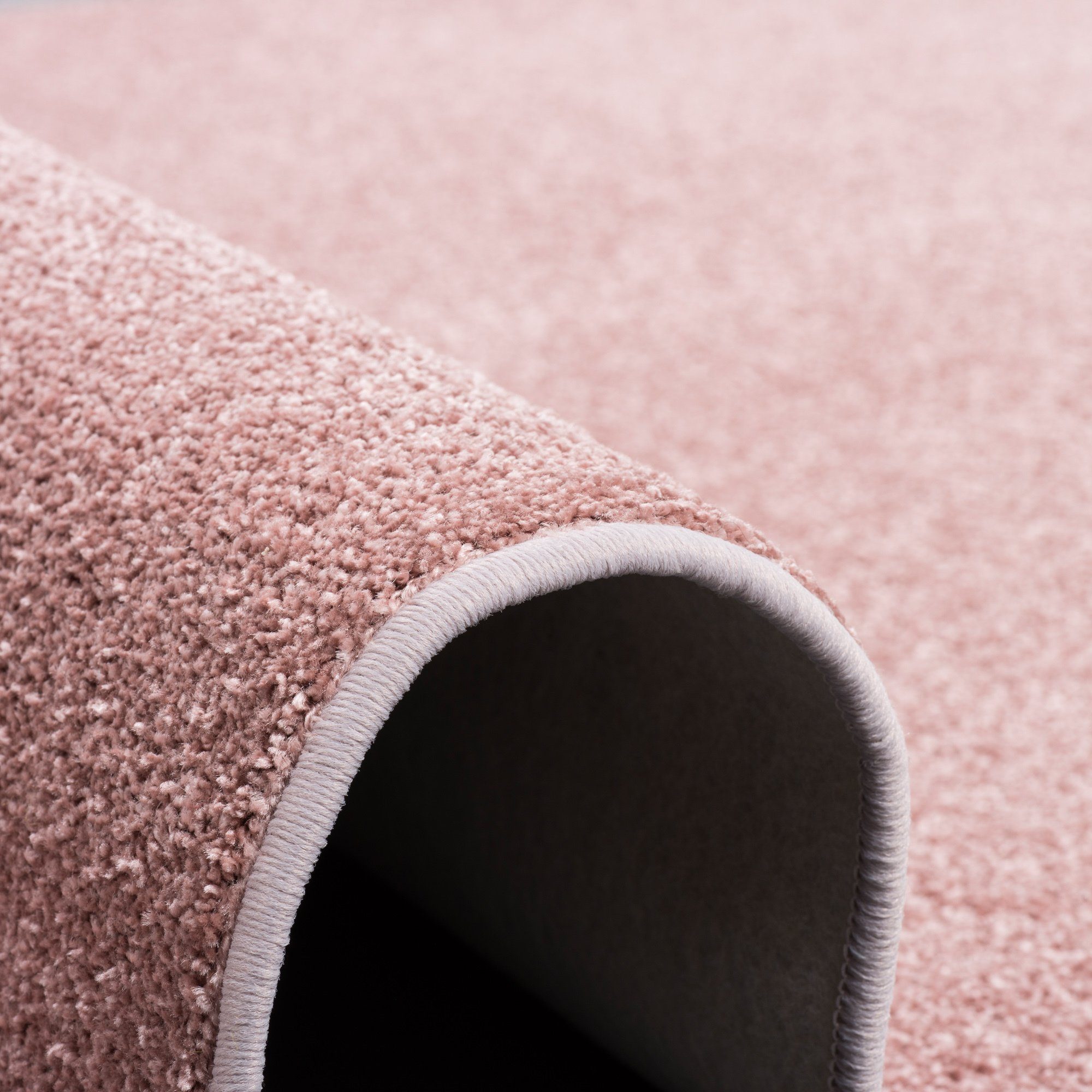 Snapstyle Läufer Hochflor Velours Läufer Teppich Luna, Rechteckig, Höhe: 16 mm