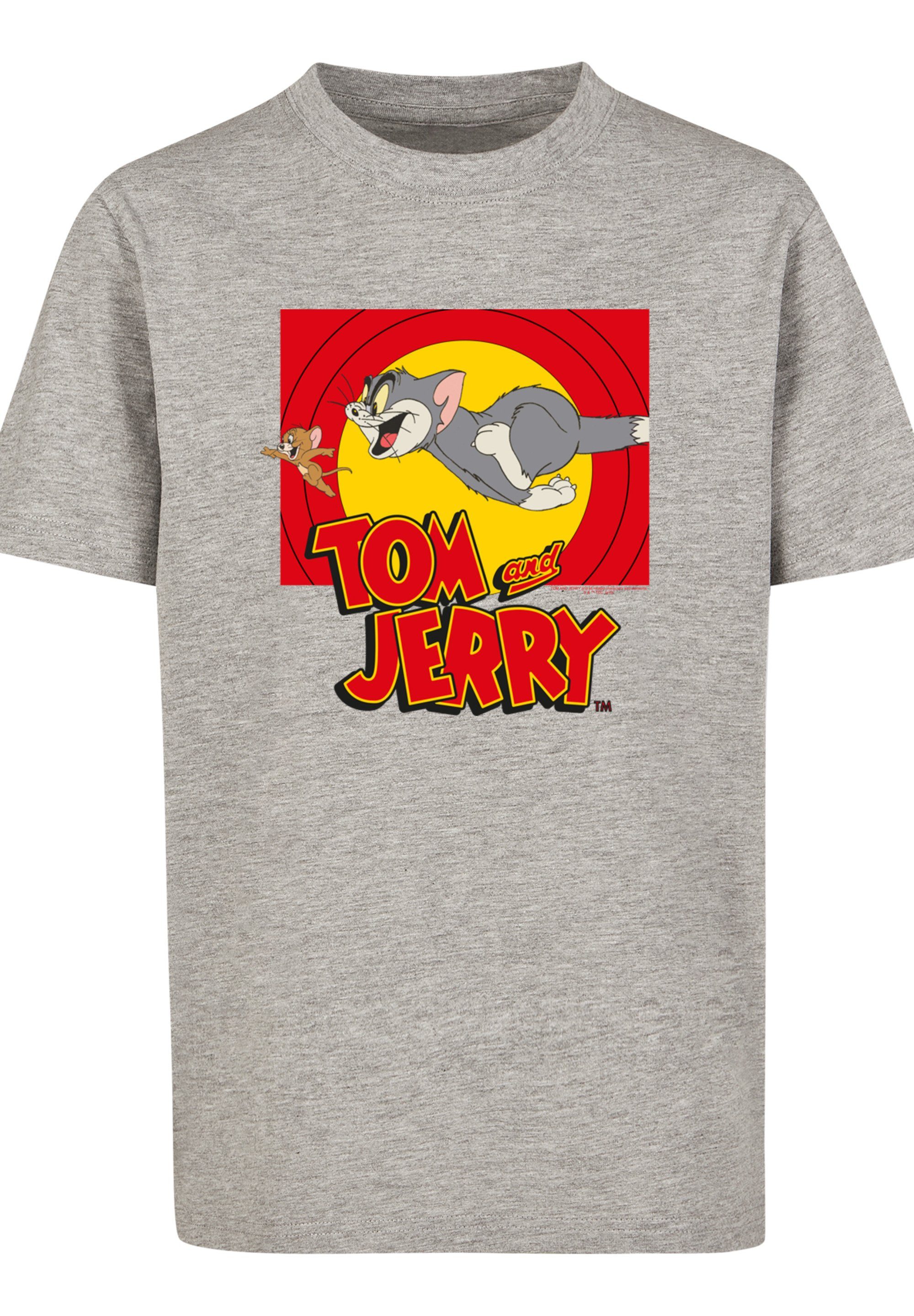 F4NT4STIC T-Shirt Tom and Jerry TV Serie Chase Scene Print, Sehr weicher  Baumwollstoff mit hohem Tragekomfort | T-Shirts