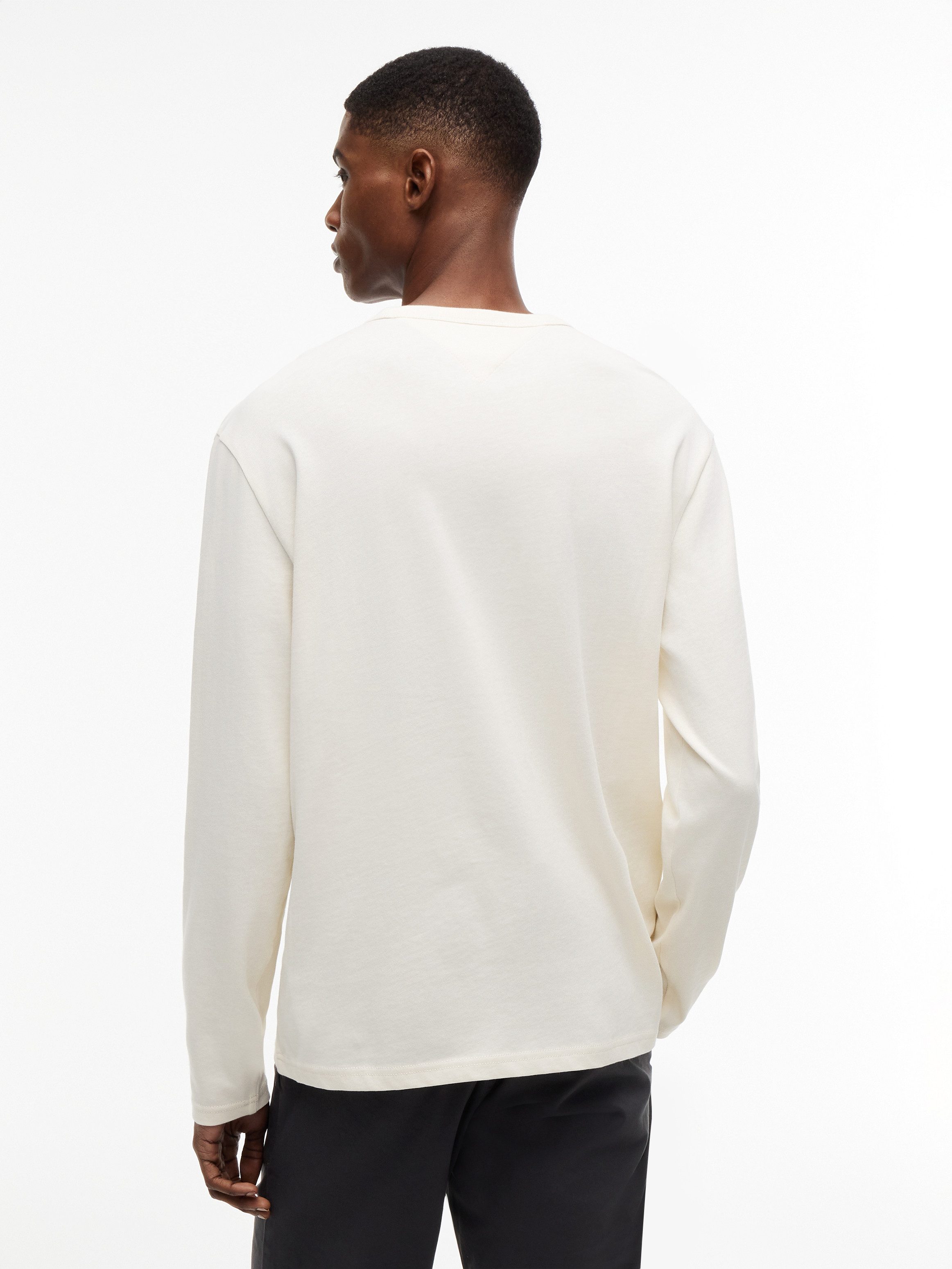 Tommy Jeans Langarmshirt TJM REG BADGE TEE LS EXT