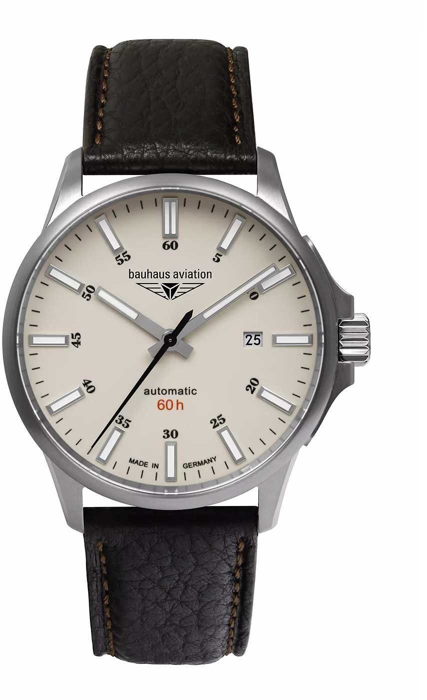 Quarzuhr Herrenuhr Automatik - Bauhaus Modell: 2864-5