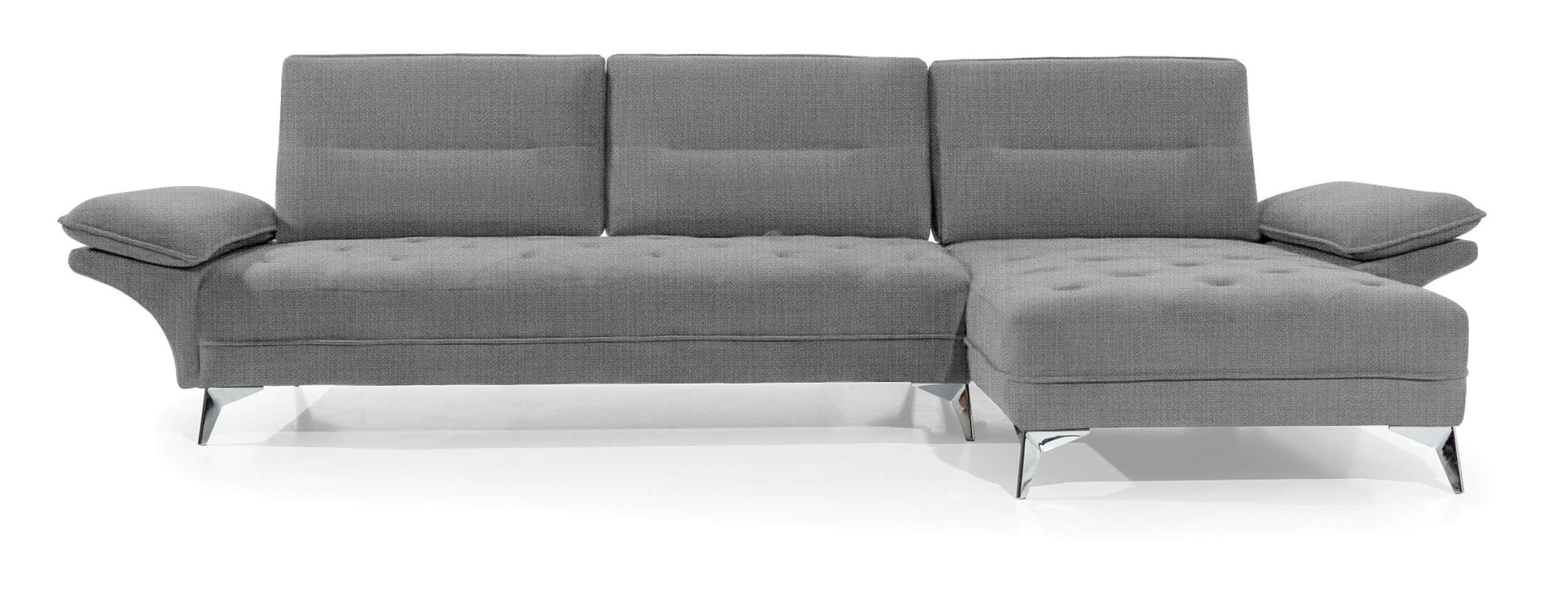 mane Design Modern bestellbar, L-Form, im Stylefy Raum stellbar, Vila, Ecksofa Rückenlehneverstellung, Schaumstoffpolsterung, oder rechts Eckcouch, frei links