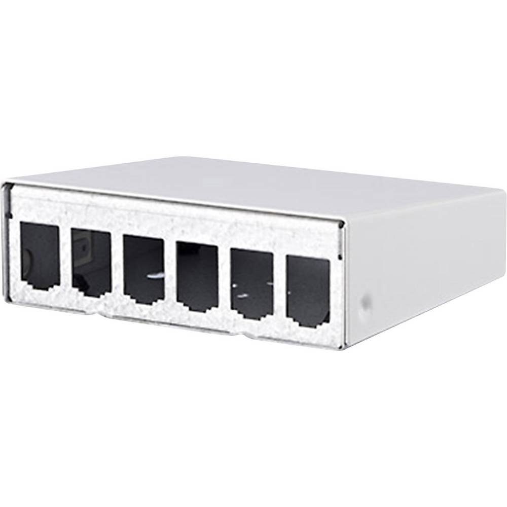Modul AP-Gehäuse 6 Porunbestückt Netzwerk-Patch-Panel