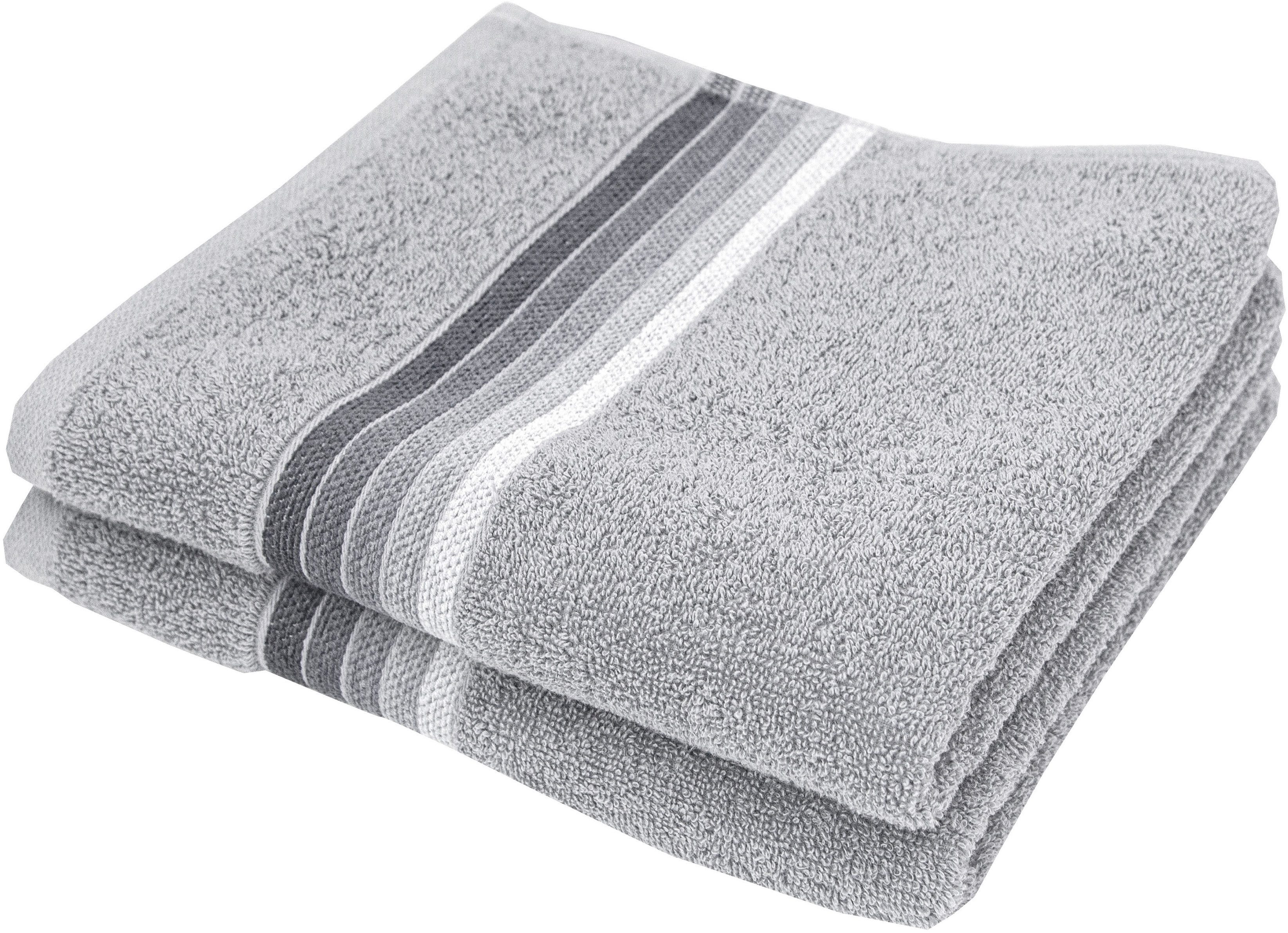 Dyckhoff Handtücher Chenille, Frottier (Packung, 2-St) günstig online kaufen