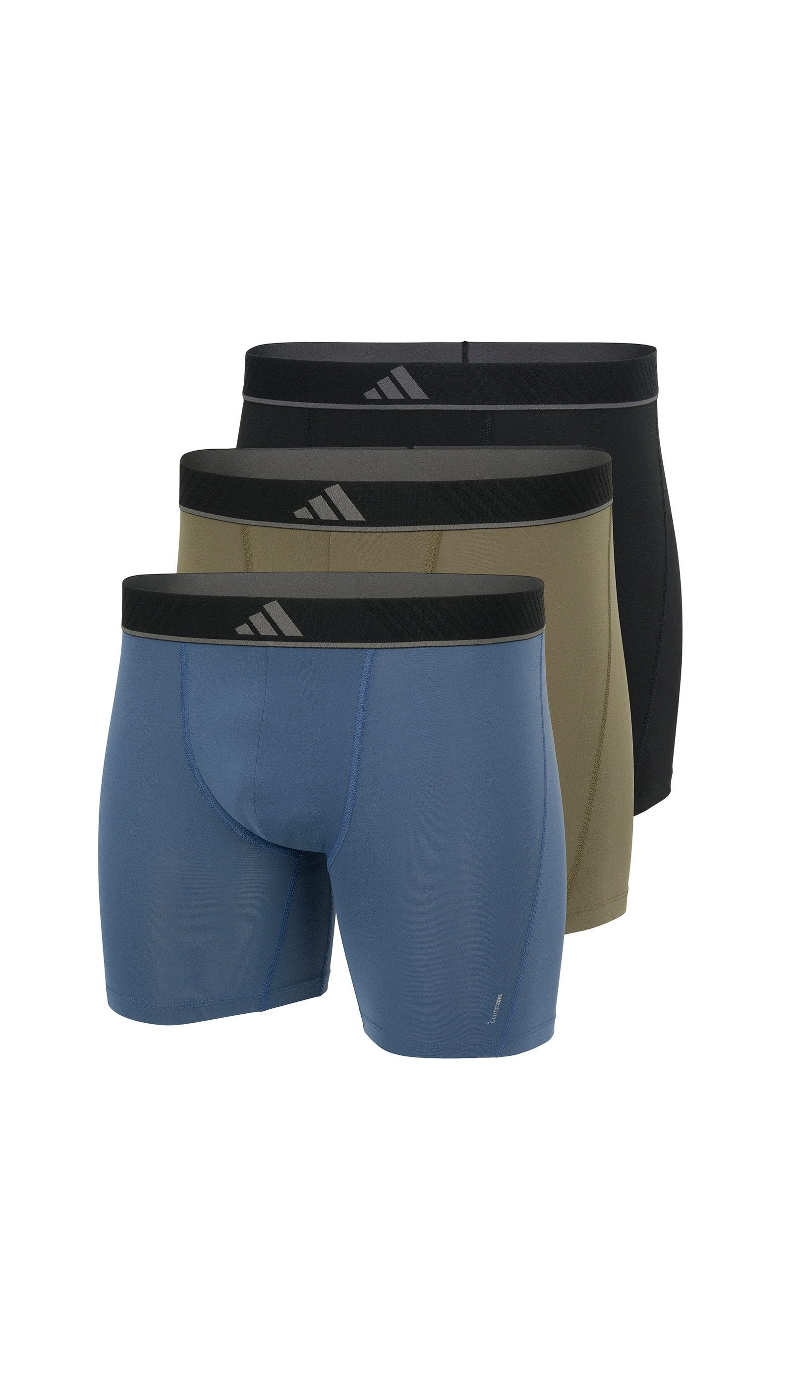 adidas Sportswear Langer Boxer Active Micro Flex (3er Pack) Logo-Bund, elas günstig online kaufen