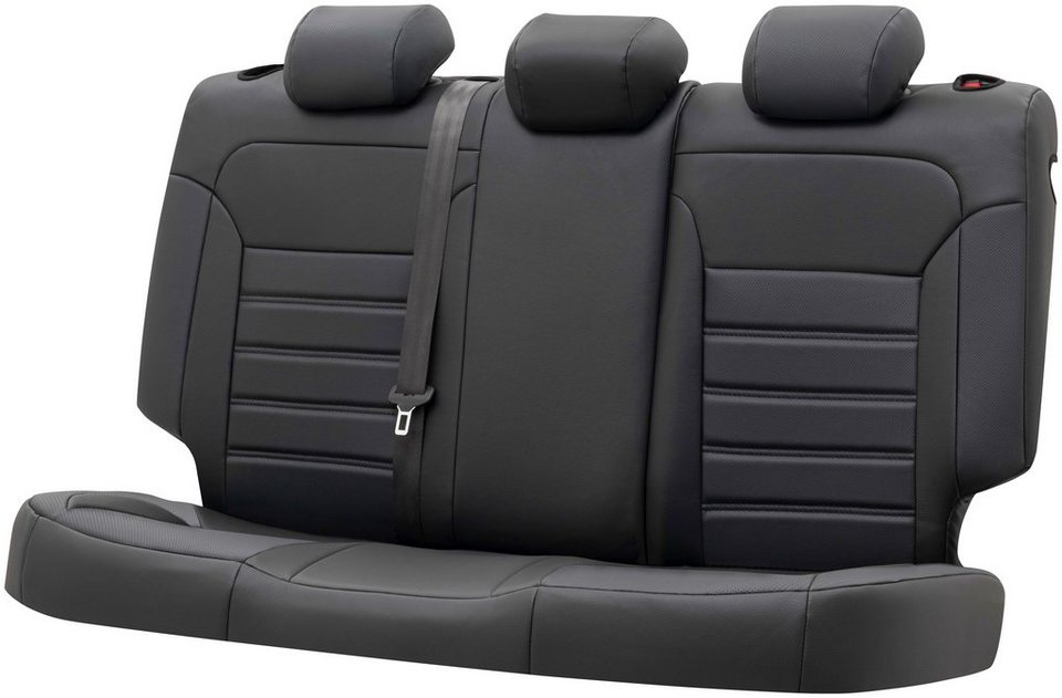 WALSER Autositzbezug, für VW Tiguan Comfortline Baujahr 2016 - heute,  Maßgeschneiderter Sitzbezug für Ihr Fahrzeug