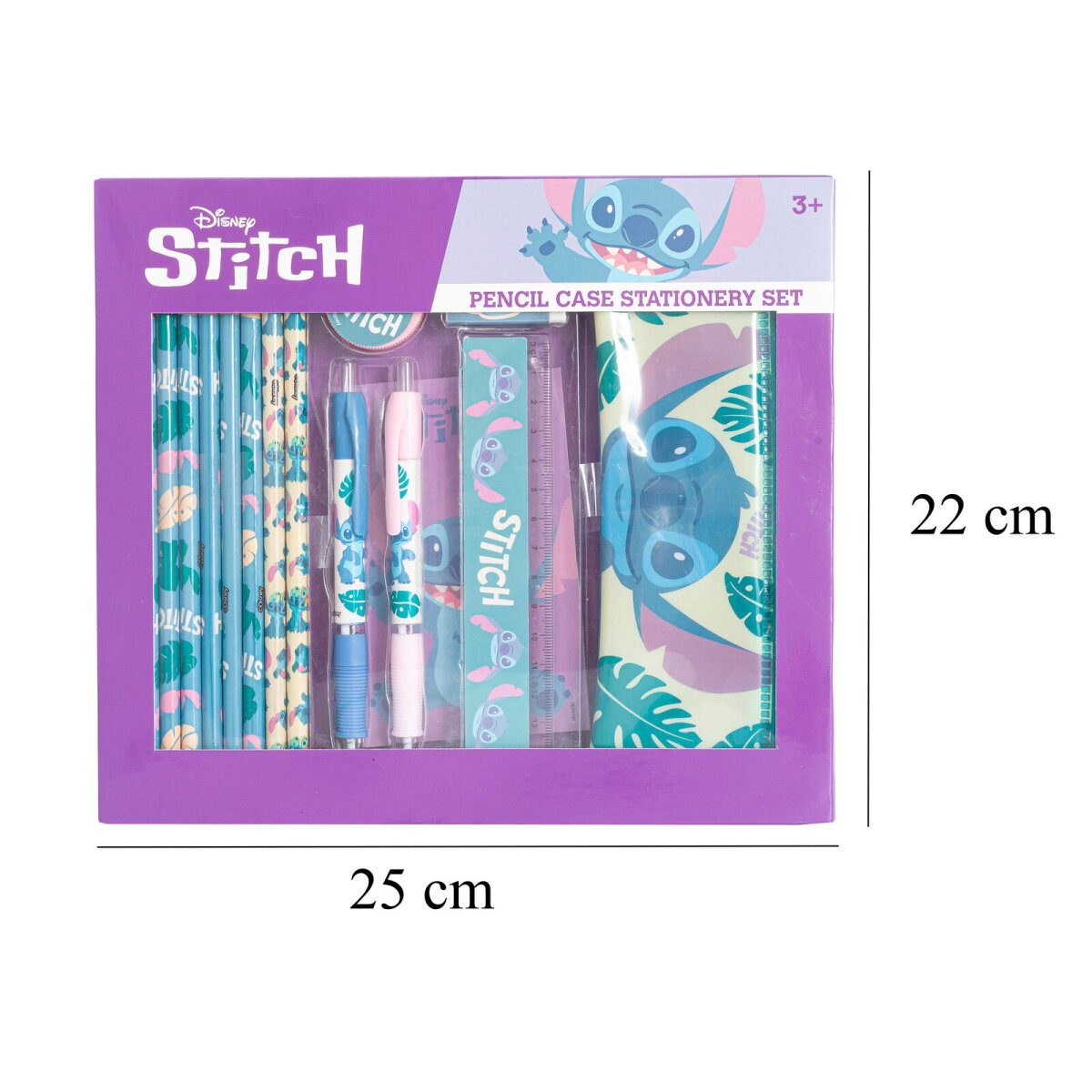 Lilo & Stitch Kreativset Disney Stitch Schreibwarenset 15-teilig Federmäppchen