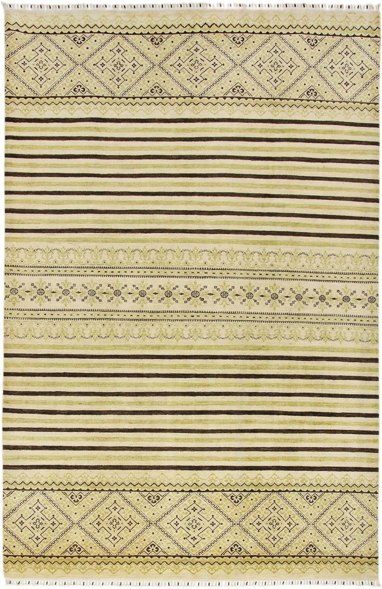 Orientteppich Arijana Shaal 210x316 Handgeknüpfter Orientteppich, Nain Trading, rechteckig, Höhe: 5 mm