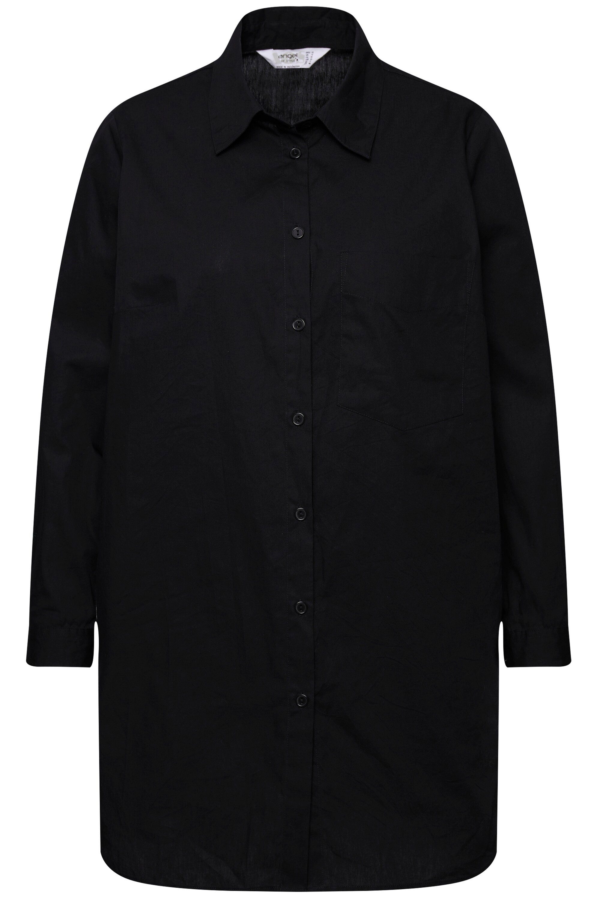 Angel of Style Hemdbluse Hemdbluse oversized Hemdkragen Langarm günstig online kaufen