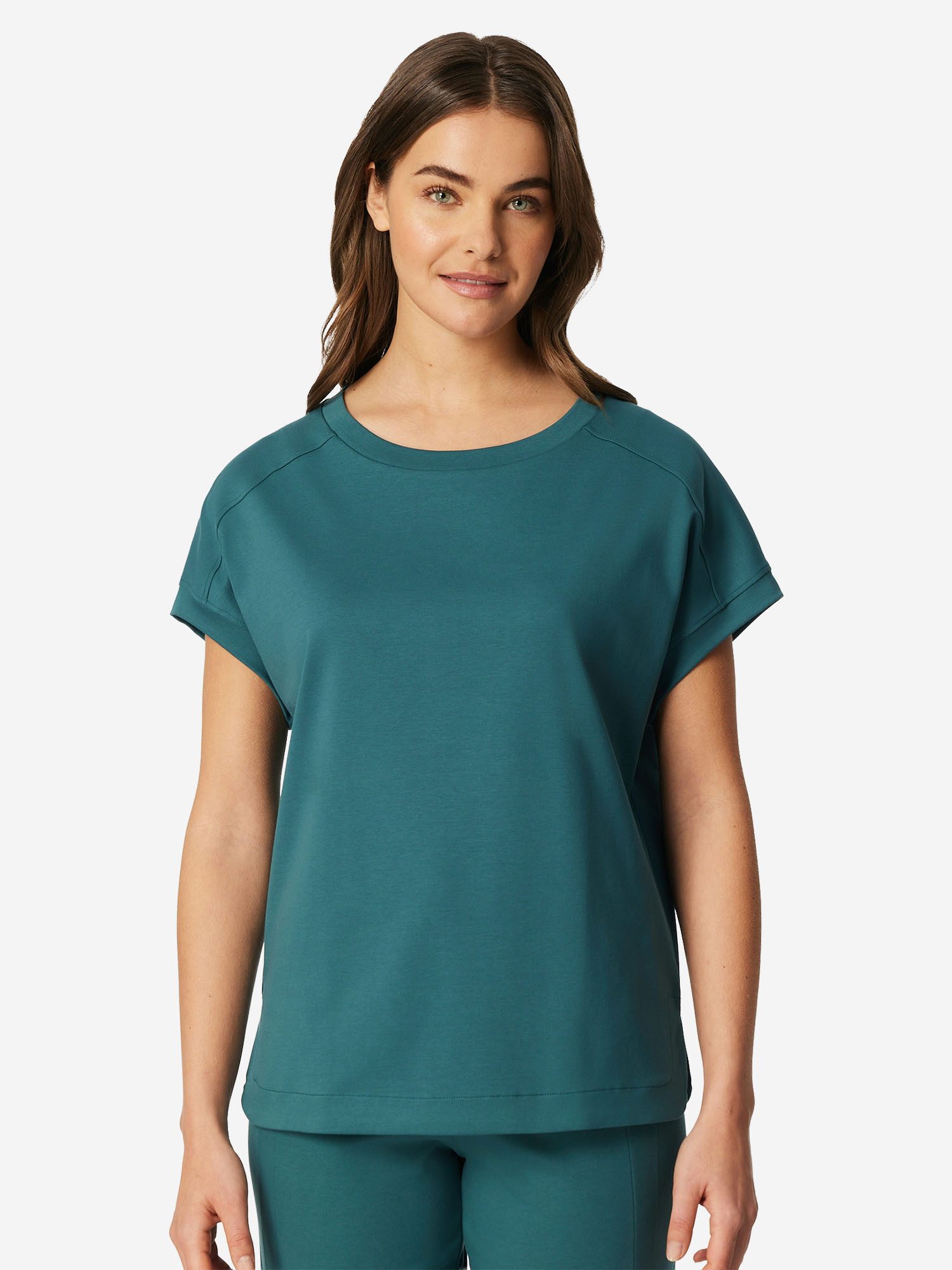 Schiesser Pyjamaoberteil Mix Relax Schlafshirt, Pyjama Shirt, Nachtshirt