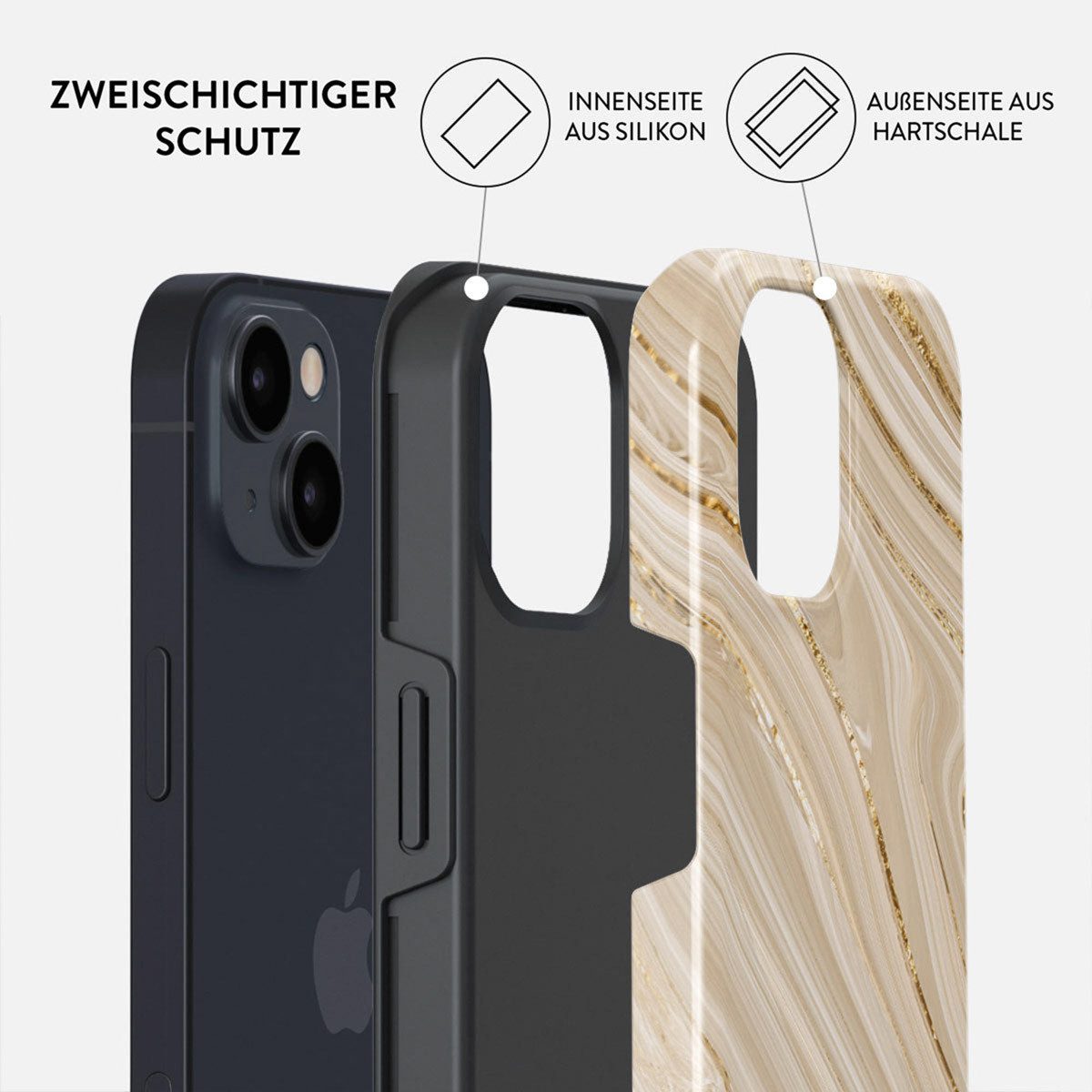 BURGA Backcover Burga Tough Back Cover MagSafe Apple iPhone 14 - Full Glam